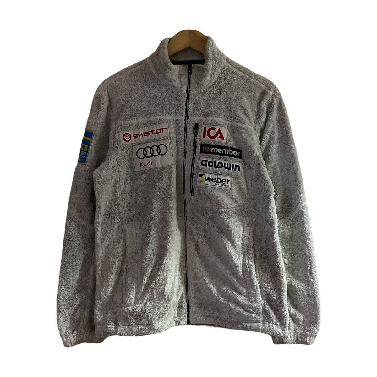Audi VINTAGE GOLDWIN TEAM SWEDEN ALPINE ALL SPONSERED MOTORSPORT Size US M / EU 48-50 / 2 - 2 Thumbnail