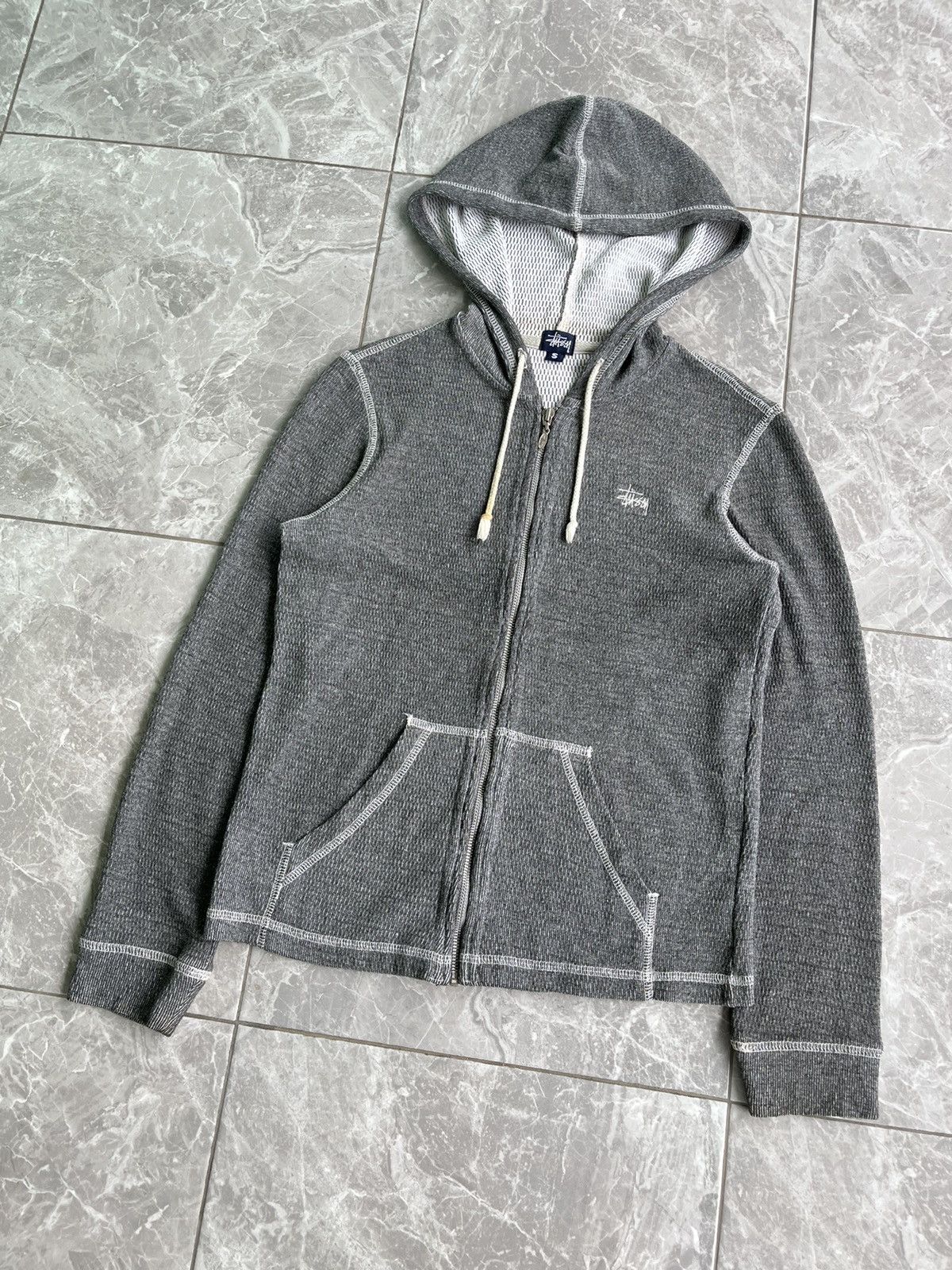 Stussy 90’s~00’s Old Vintage Stussy Zipper Hoodie Size US S / EU 44-46 / 1 - 1 Thumbnail