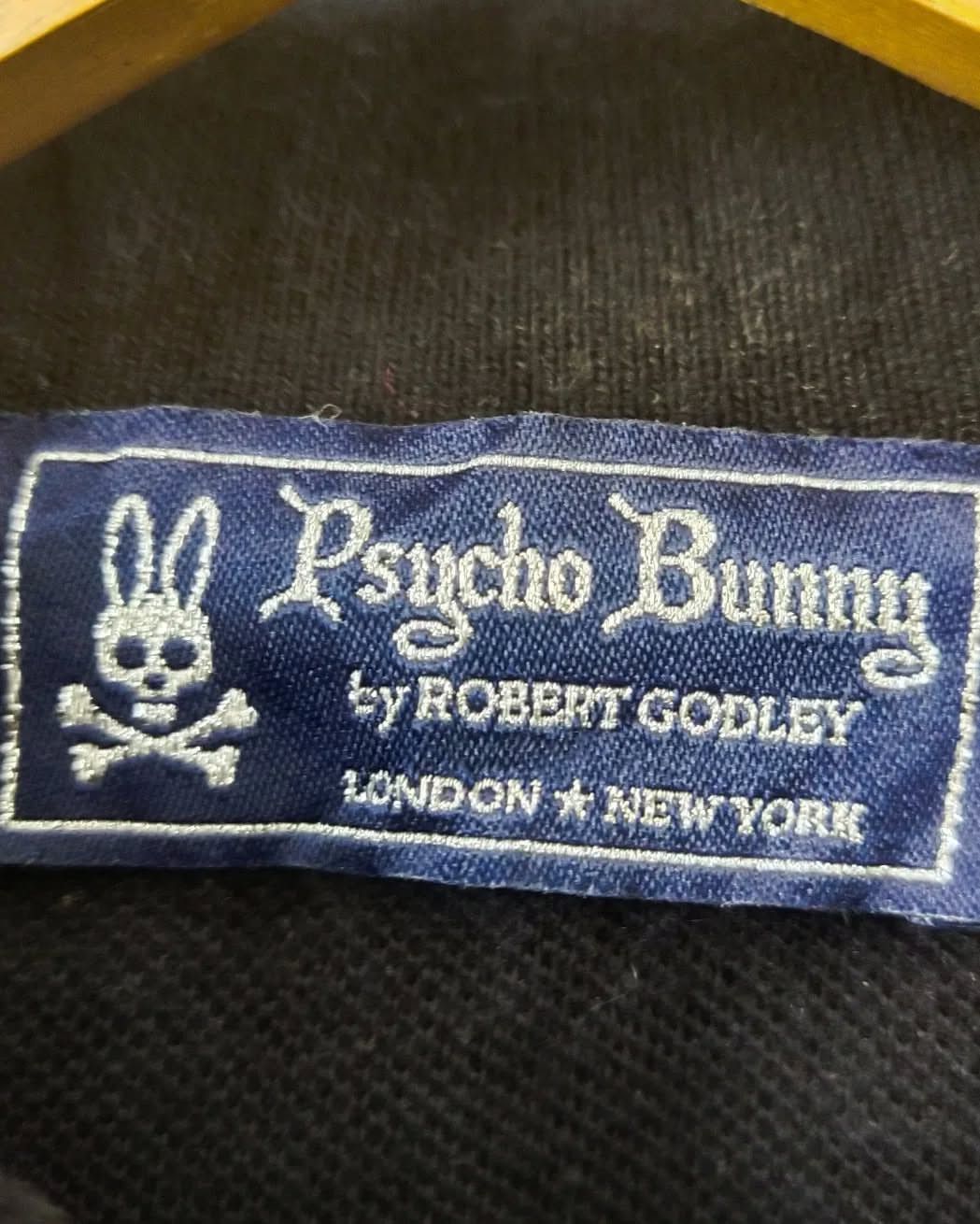 Psycho Bunny Psycho Bunny Black Polo Shirt Skull Logo Size M / US 6-8 / IT 42-44 - 4 Thumbnail