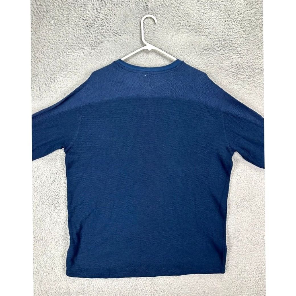 Alife Reel Life Shirt Mens 2XL Blue Ocean Washed Series Lightweight Henley Thermal NEW Size US XXL / EU 58 / 5 - 2 Thumbnail