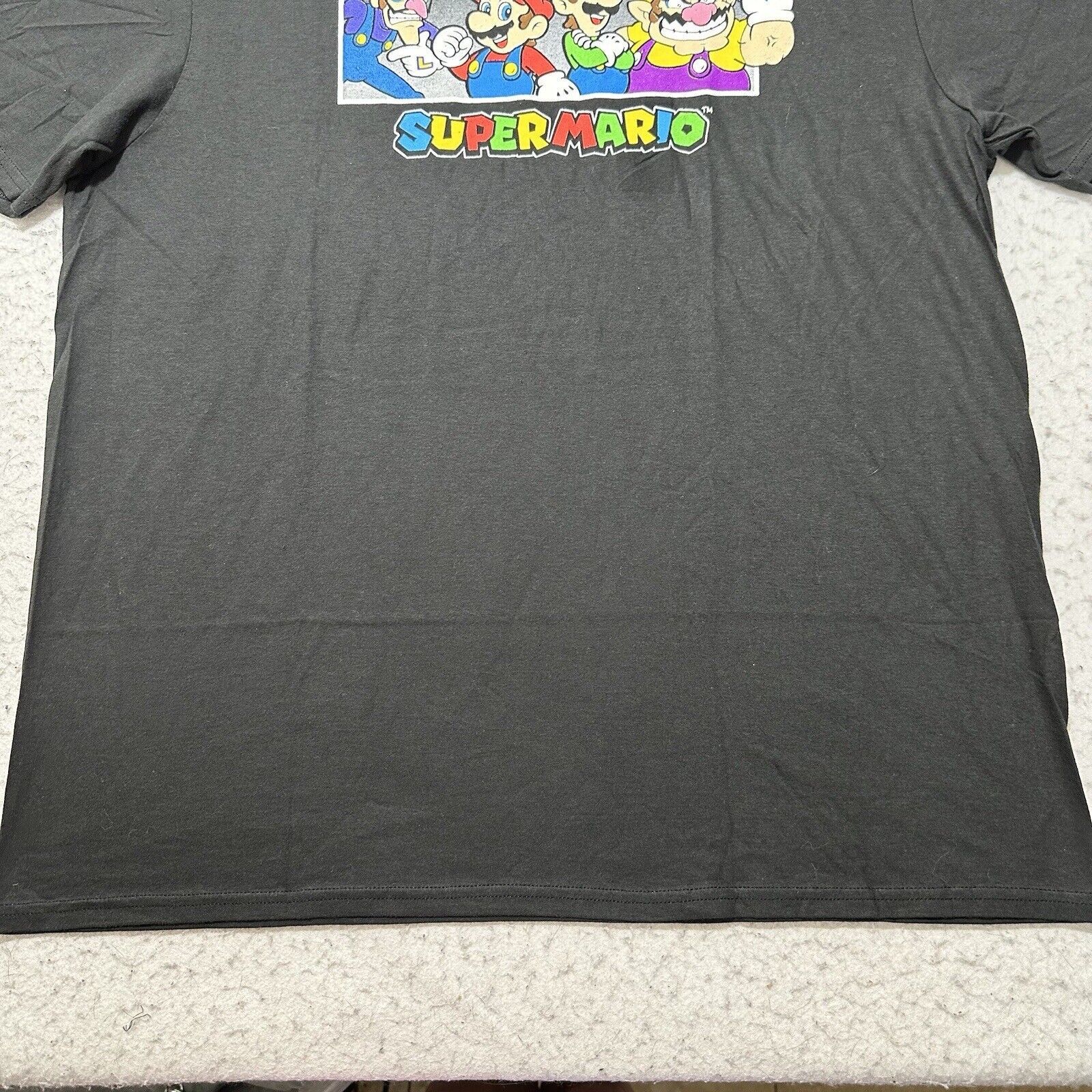 Nintendo Super Mario Bros XL Nintendo T Shirt Luigi Wario Waluigi Tee Size US XL / EU 56 / 4 - 6 Thumbnail