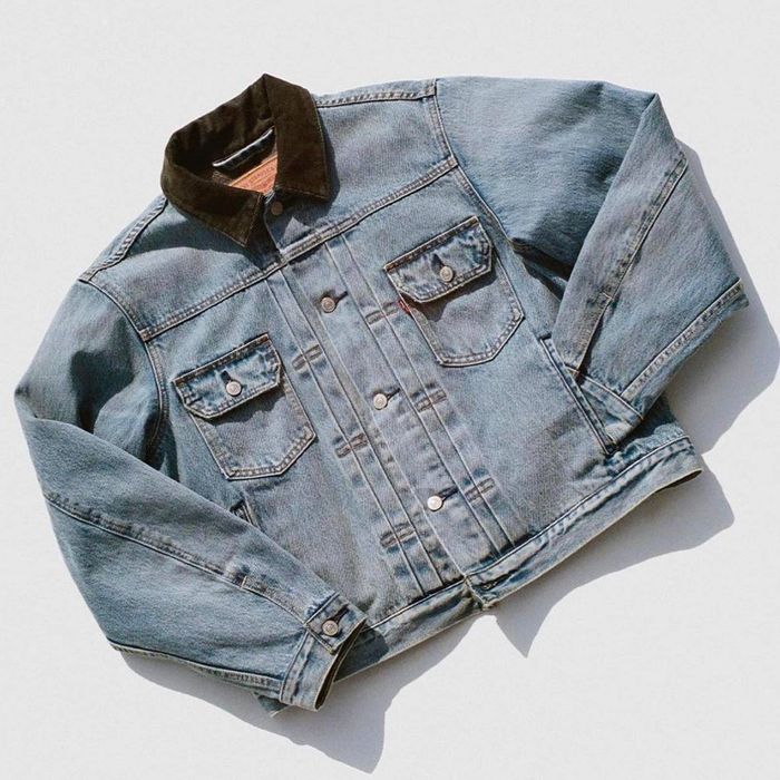 Stussy Stussy x Levi's Embossed Trucker Jacket | Grailed