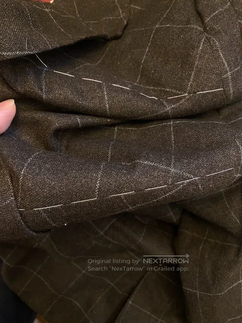 Brunello Cucinelli Brunello Cucinelli Double-breasted suit jacket, cashmere m Size 50L - 6 Thumbnail