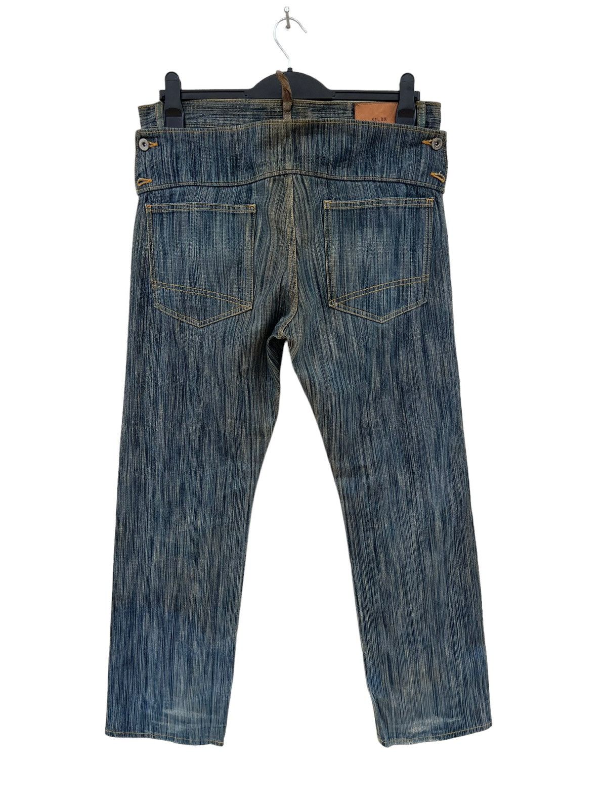 Vintage Vintage 81LDK Streetwear Japan Dirty Mud Denim Jeans Size US 34 / EU 50 - 12 Thumbnail
