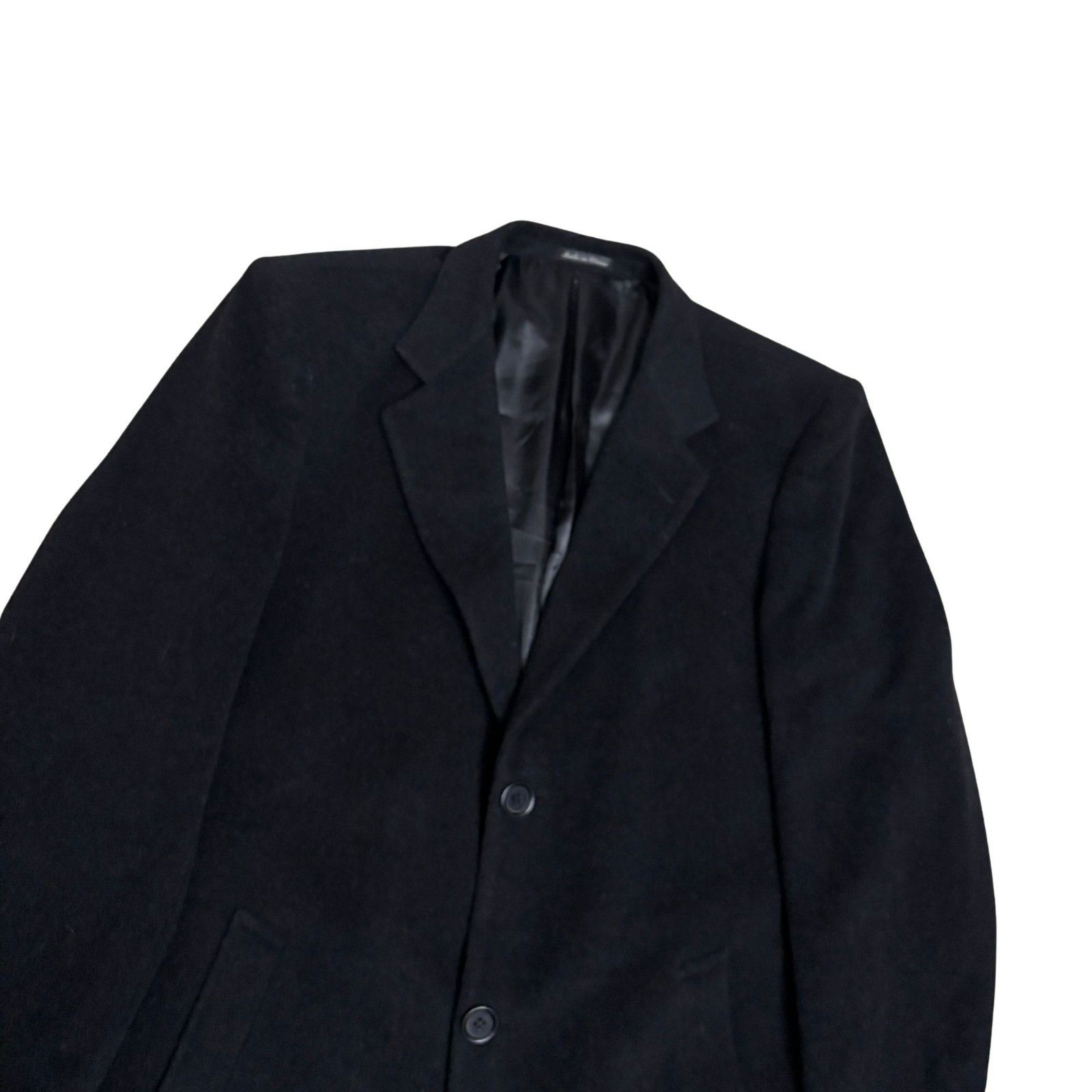 Other WOOL & CASHMERE Vintage Pea Coat Business Casual XL (42L) Size US XL / EU 56 / 4 - 4 Thumbnail