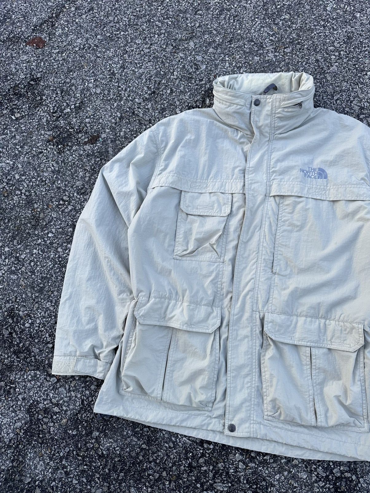 The North Face 👹The North Face Cream Utility Jacket Size US XL / EU 56 / 4 - 5 Thumbnail