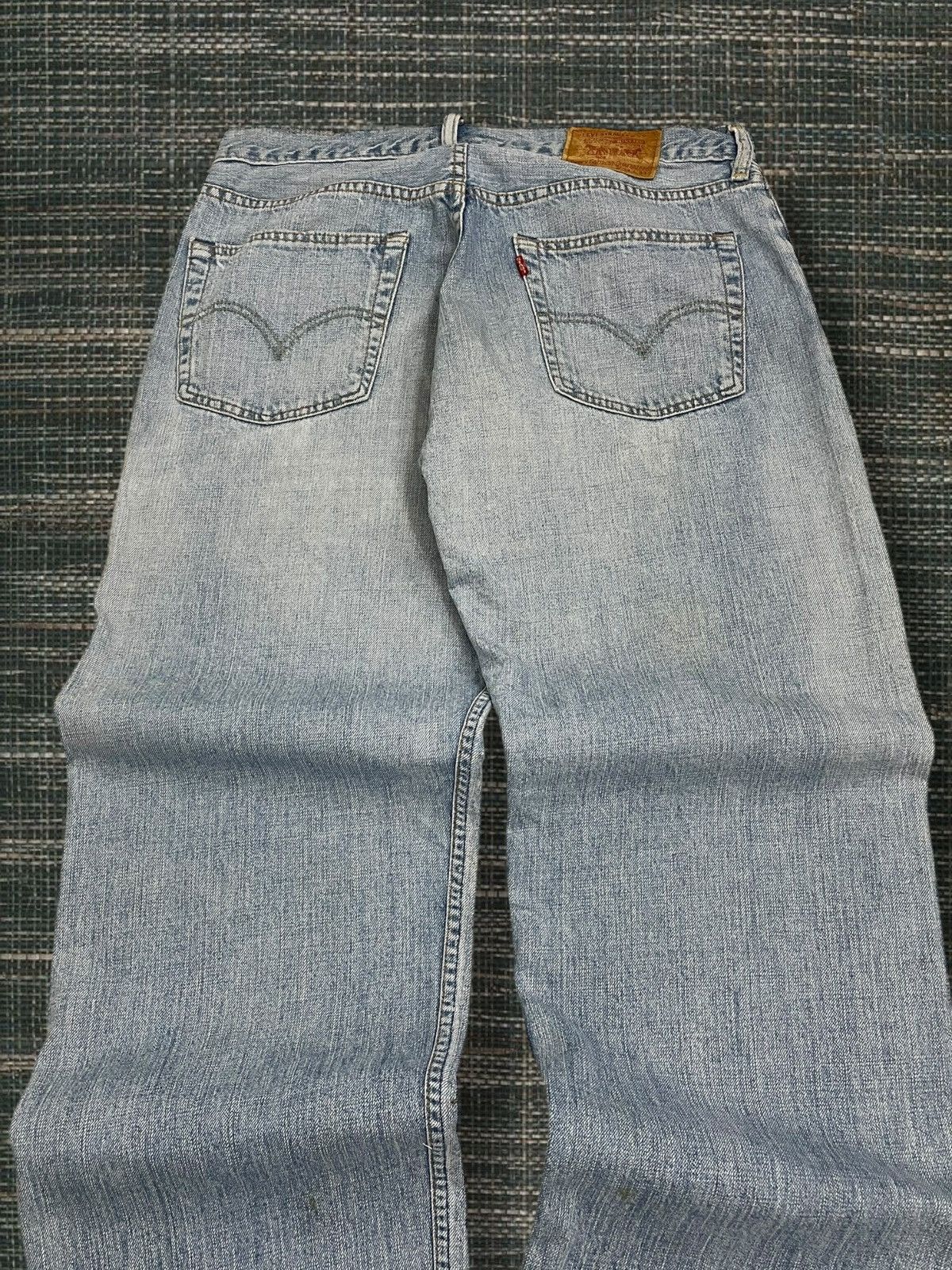 Levi's Vintage Clothing Vintage Original Designer Levis 503 Distressed Stain Denim Size US 32 / EU 48 - 10 Thumbnail