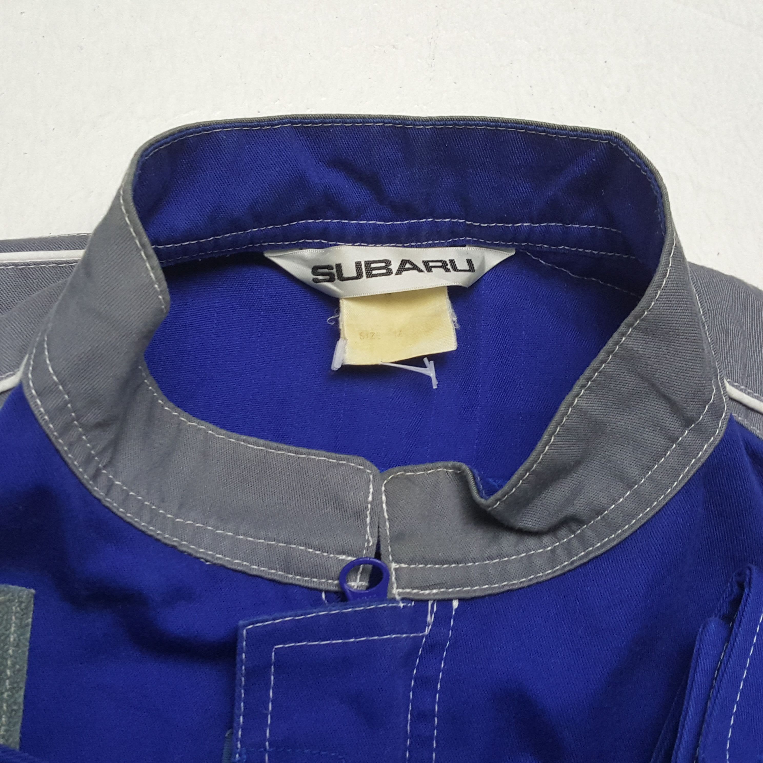 Japanese Brand × Vintage SUBARU Japanese Motorsports Custom Art Coverall Jacket Size US M / EU 48-50 / 2 - 13 Thumbnail