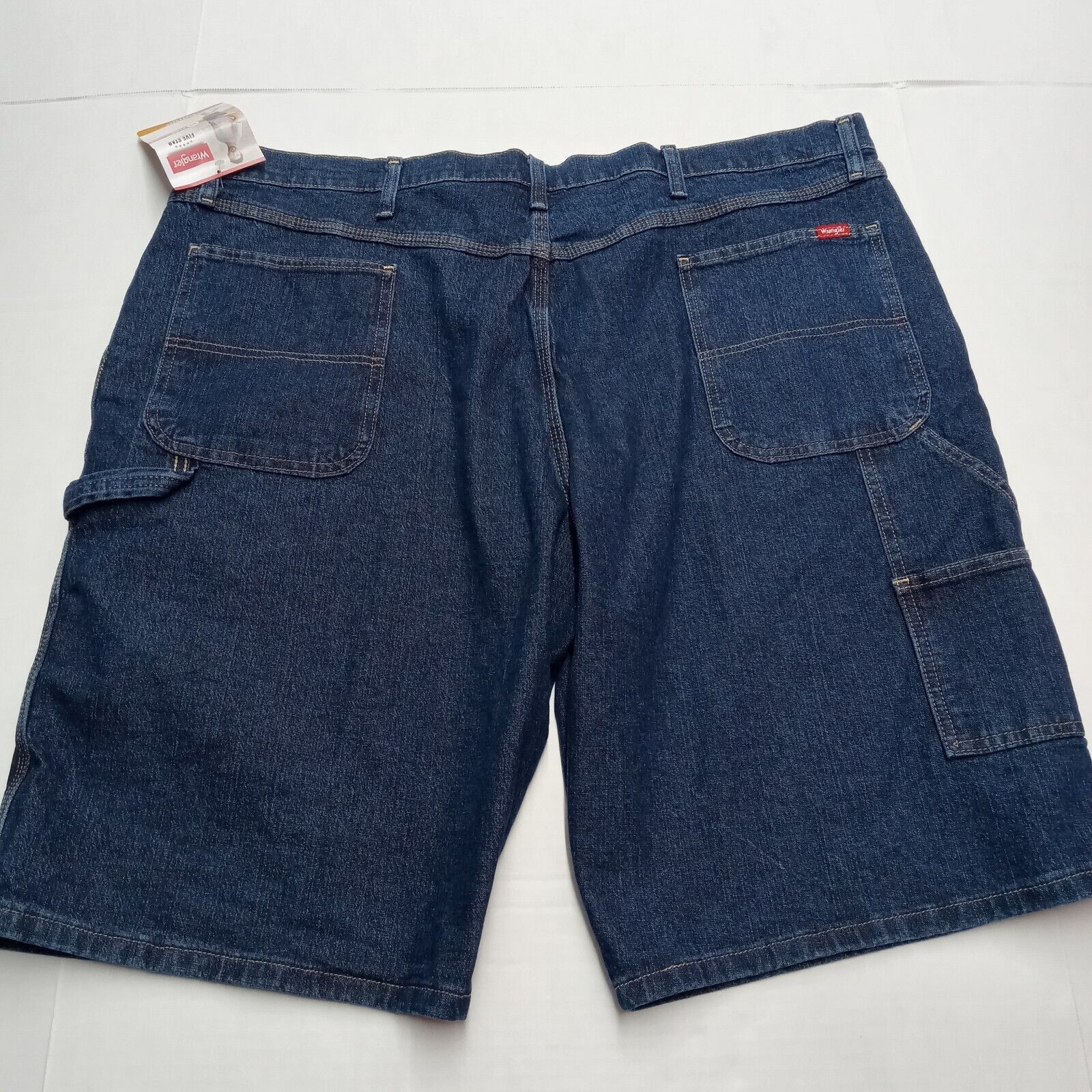 Wrangler Wrangler Carpenter Flex Denim Shorts Men's 46 Blue 10" Ins Size US 44 / EU 60 - 4 Thumbnail