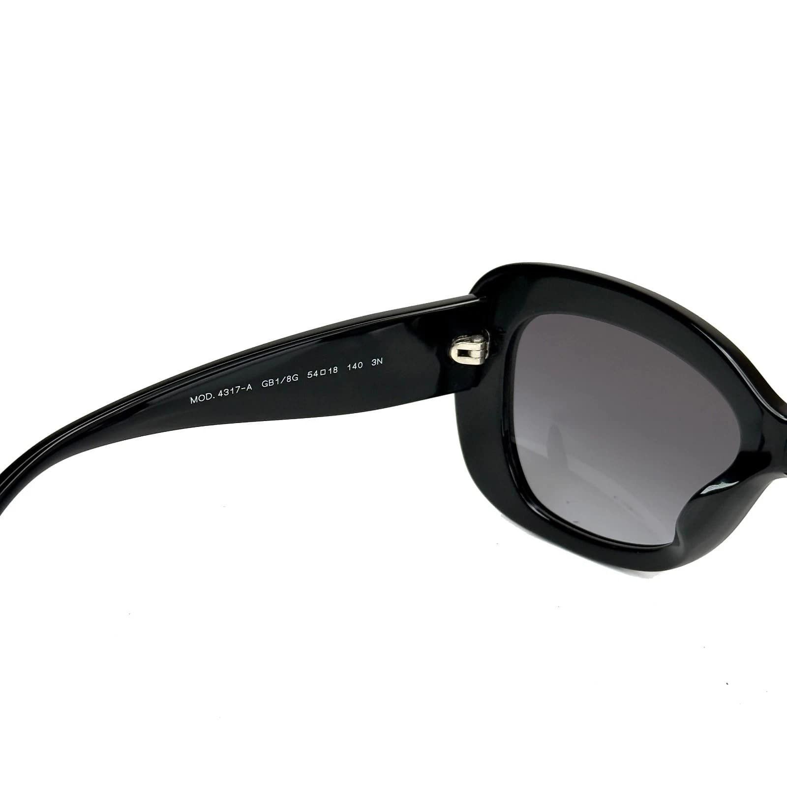 Versace VERSACE VE4317A 4317 Oval Classic Sunglasses Black Glitter Size ONE SIZE - 2 Thumbnail