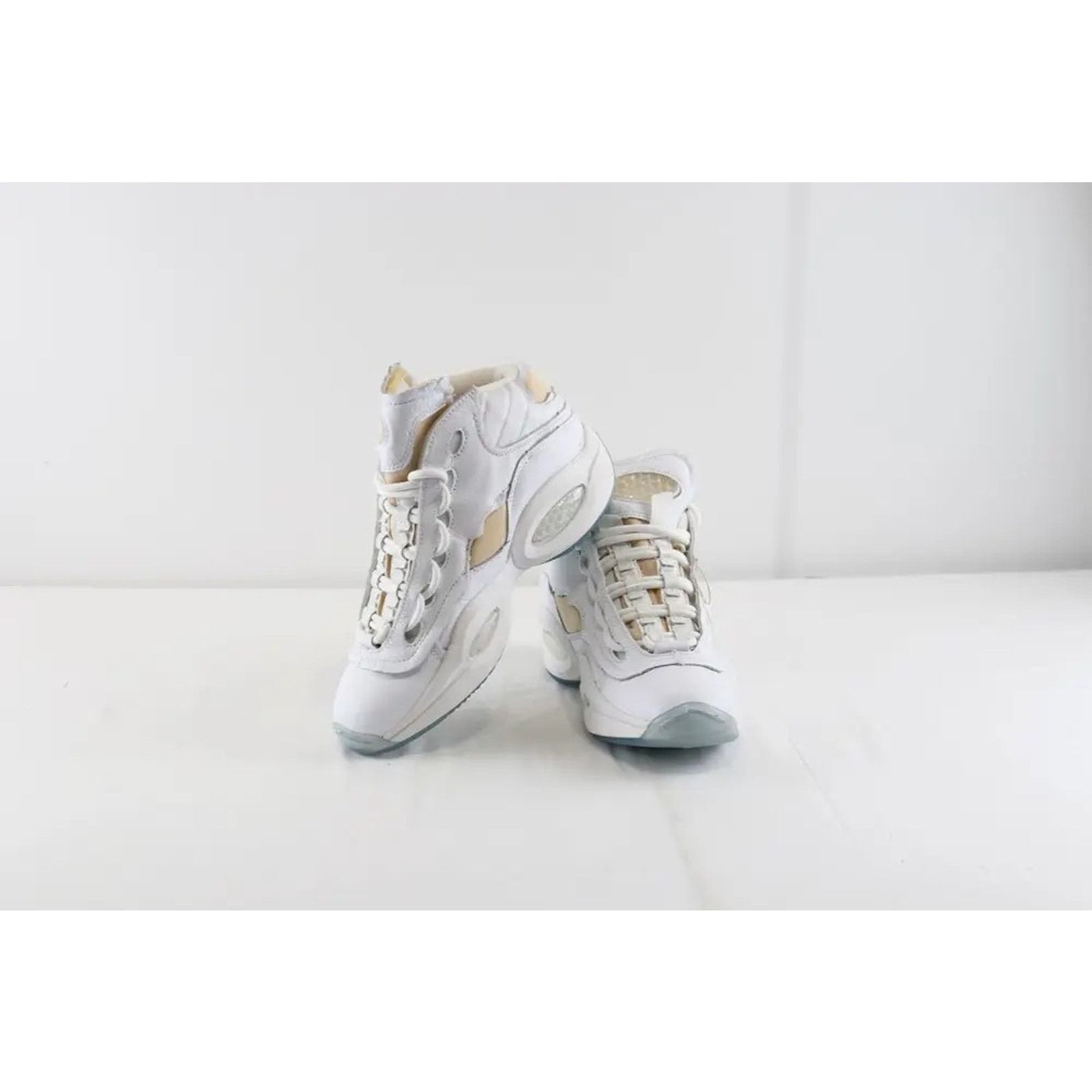 Maison Margiela × Reebok o1rshd1 Q:5 / Basketball Sneakers in White Size US 9 / EU 42 - 9 Thumbnail