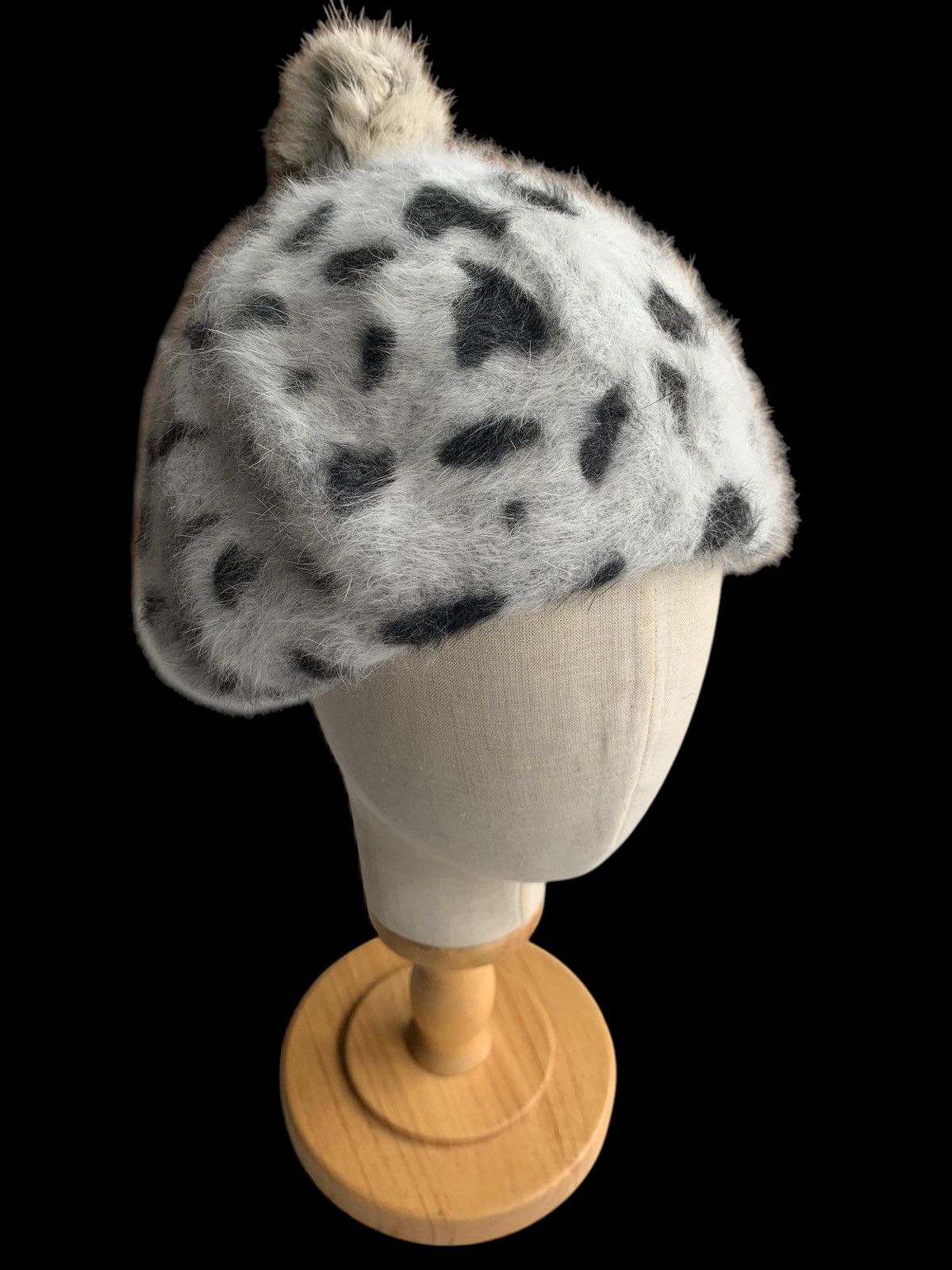 Japanese Brand × Kapital × Vintage Rare💥 Leapord Design Japanese Punk Style Wool Beret Hats Size ONE SIZE - 2 Thumbnail