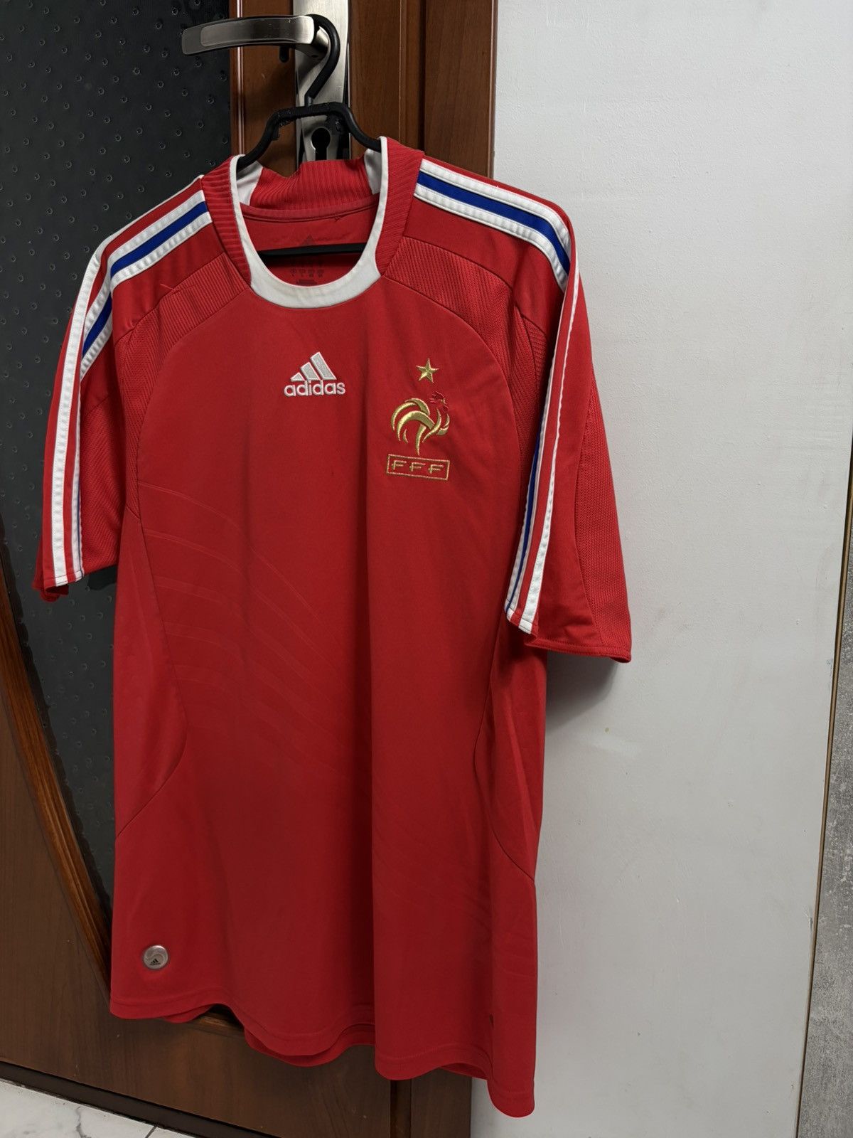 Adidas Adidas Fc France Vintage Jersey 2007 Mens Football 08/09 Size US L / EU 52-54 / 3 - 2 Thumbnail