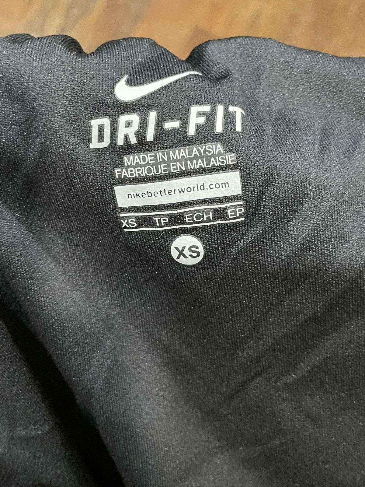 Nike Nike black and white running shorts Size 25" / US 0 / IT 36 - 3 Thumbnail