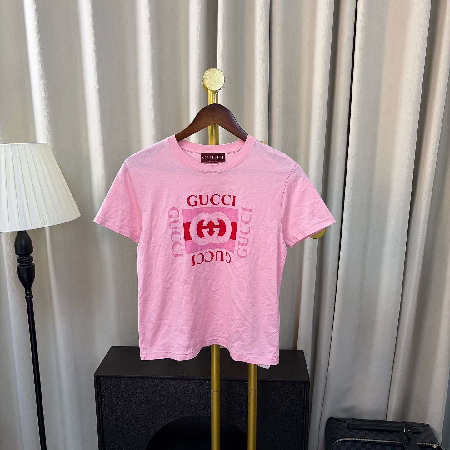 Gucci Gucci Logo Print T-Shirt Size M Size M / US 6-8 / IT 42-44 - 1 Thumbnail