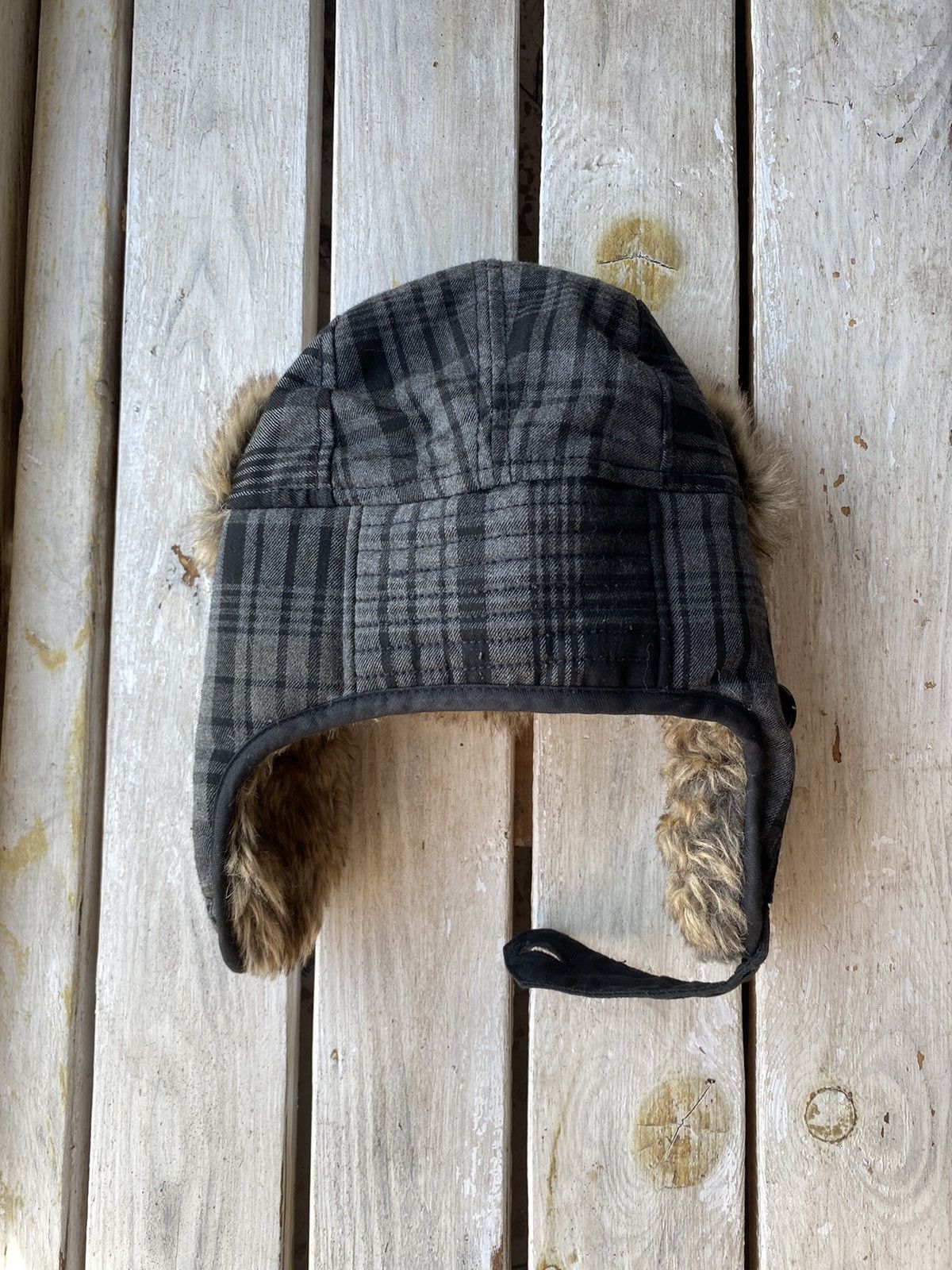Hysteric Glamour × Japanese Brand Y2K American Vintage Fuzzy Hat Mohair Ushanka Beauty Beast Size ONE SIZE - 5 Thumbnail