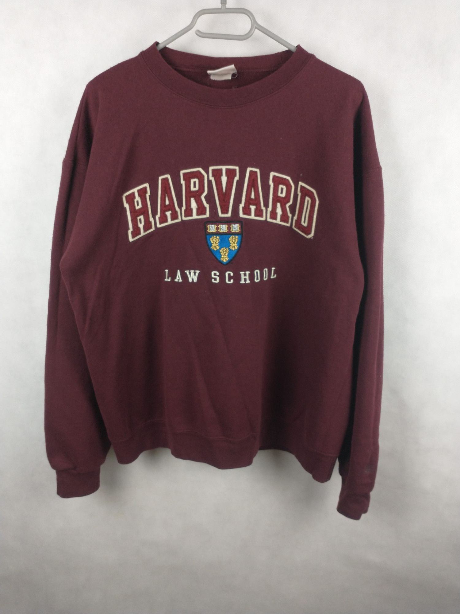 Champion Harvard Law School Sweatshirt Crewneck Burgundy Size L Size US L / EU 52-54 / 3 - 1 Thumbnail