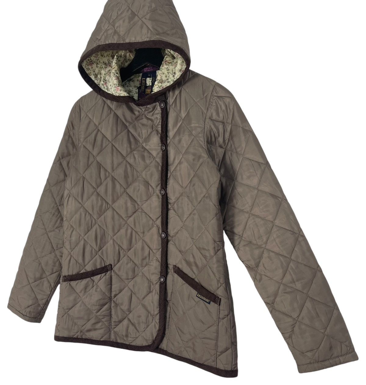Designer × Lavenham Vintage Lavenham Quilted Jacket Size XS / US 0-2 / IT 36-38 - 4 Thumbnail