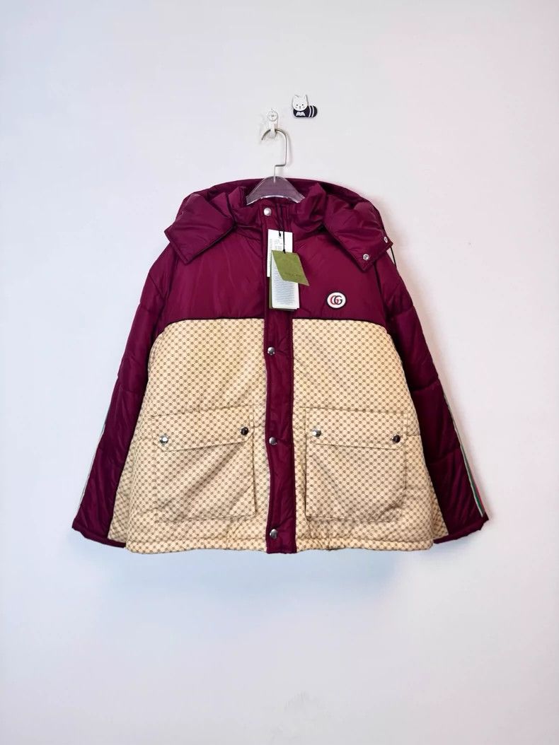 Gucci Gucci Color Block Logo Hooded Jacket Size US M / EU 48-50 / 2 - 1 Thumbnail