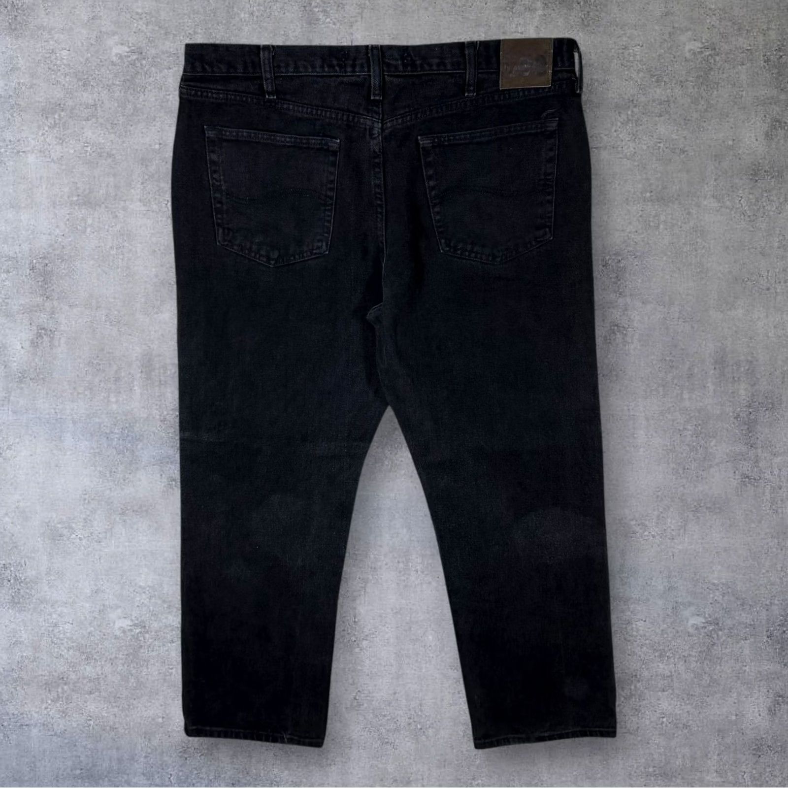 Lee VINTAGE Lee Jeans Black Regular Fit Straight Leg 38x30 Mens Den﻿im Zip Fly Button Fastening Size US 38 / EU 54 - 3 Thumbnail