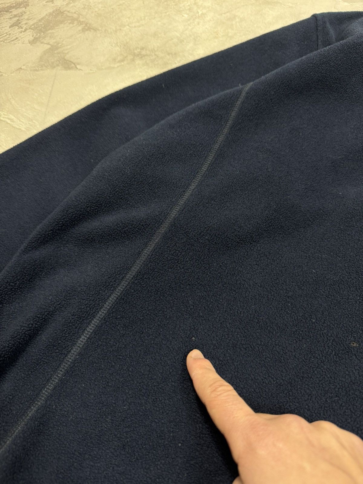 Ermenegildo Zegna Vintage Ermenegilgo Zegna Dark Blue Fleece Size US XXL / EU 58 / 5 - 11 Thumbnail