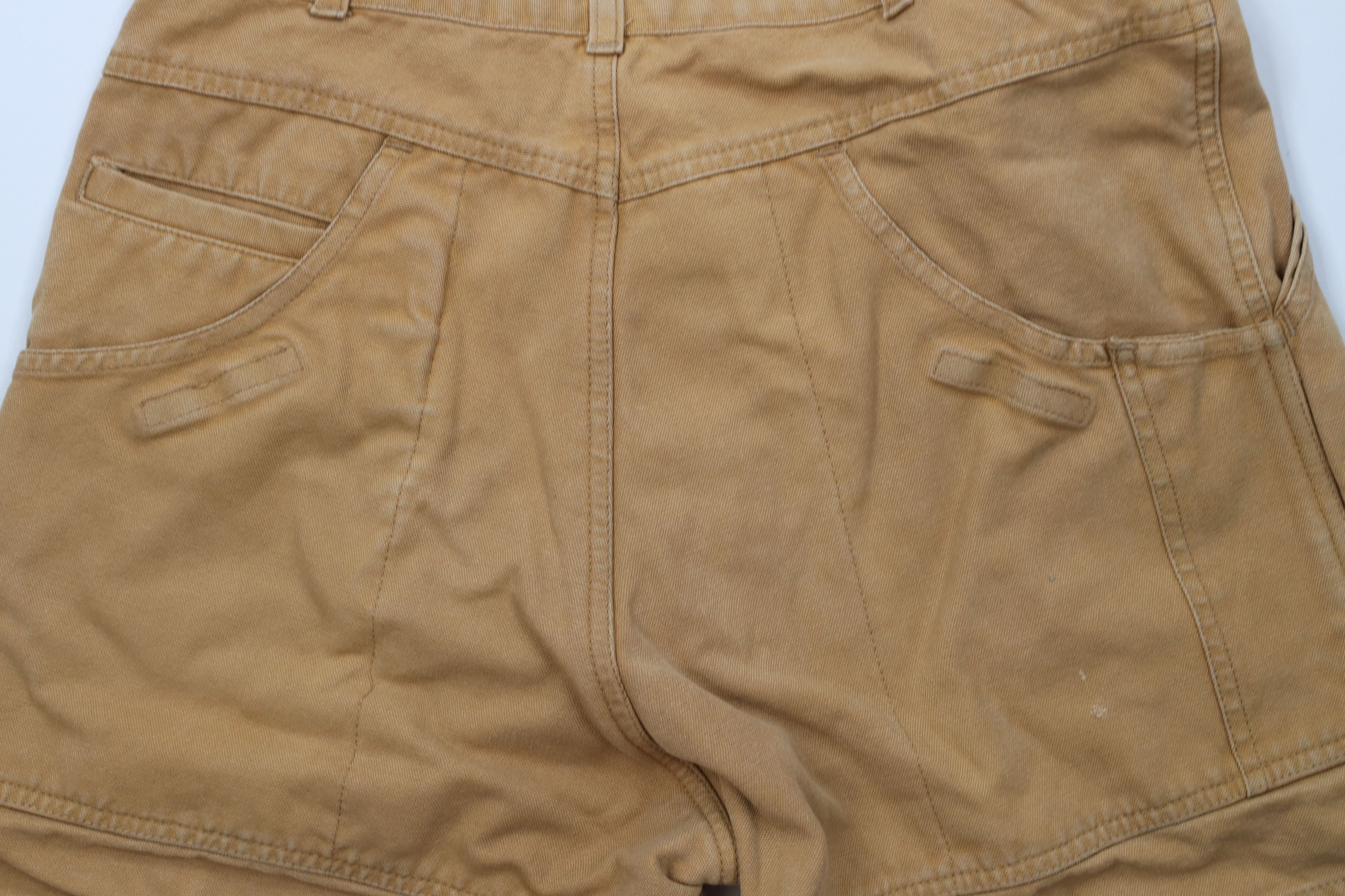 Vintage Vintage 90s Streetwear Big Pocket Above Knee Canvas Shorts Size US 32 / EU 48 - 10 Thumbnail