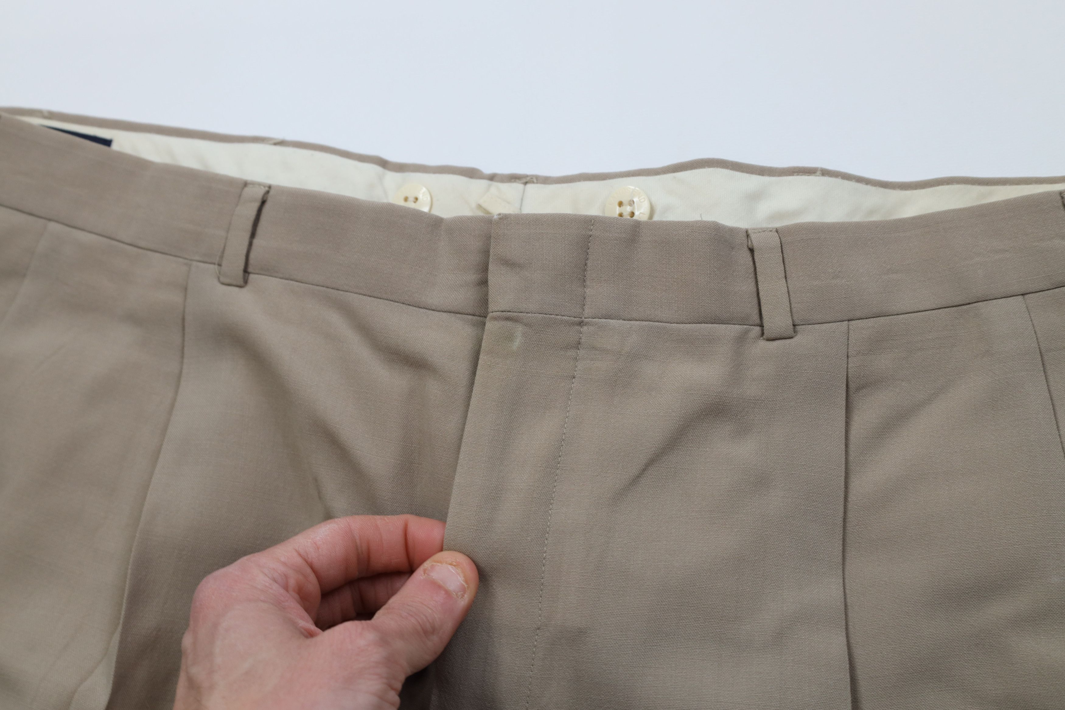 Lands' End Vintage 70s Lands End Blend Knit Wide Leg Chino Pants USA Size US 42 / EU 58 - 7 Thumbnail