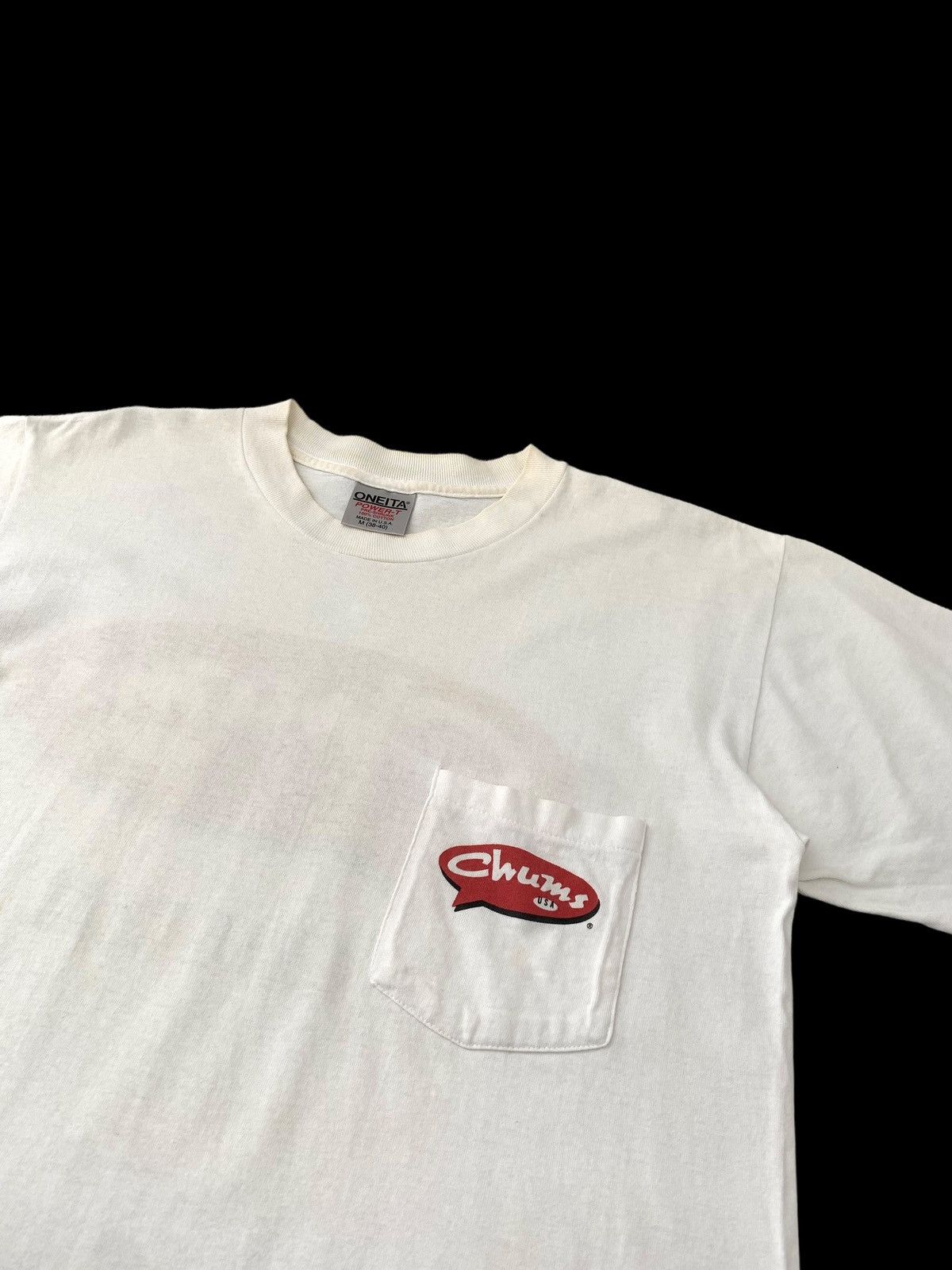 Chums × Japanese Brand Vintage Oneita Chums USA Pocket Tee Size US M / EU 48-50 / 2 - 3 Thumbnail
