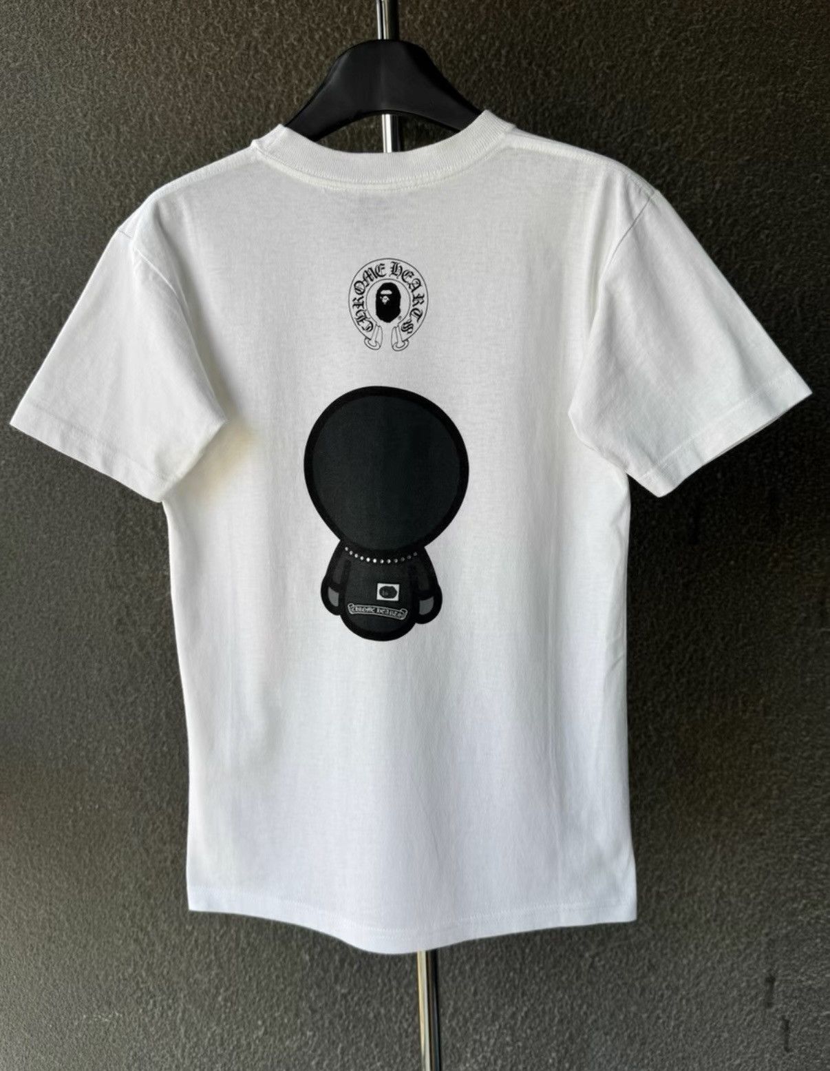 Chrome Hearts Chrome Hearts × Bape Graphic Print Short Sleeve T-Shirt Size US S / EU 44-46 / 1 - 2 Thumbnail
