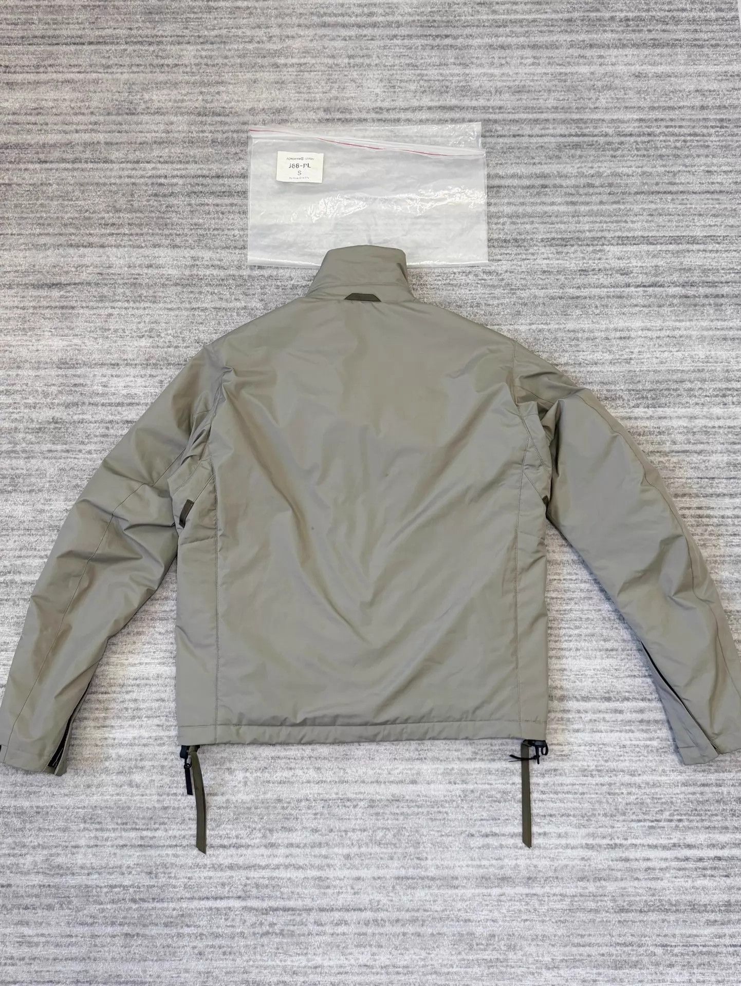 Acronym ACR J68PL Biker Collar Puffer Alpha Green S Size US S / EU 44-46 / 1 - 3 Thumbnail