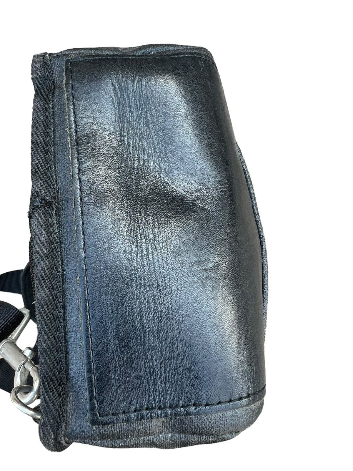 Japanese Brand × Leather Vintage SEAL Japan Waxed Canvas Leather Crossbody Bag Size ONE SIZE - 16 Thumbnail