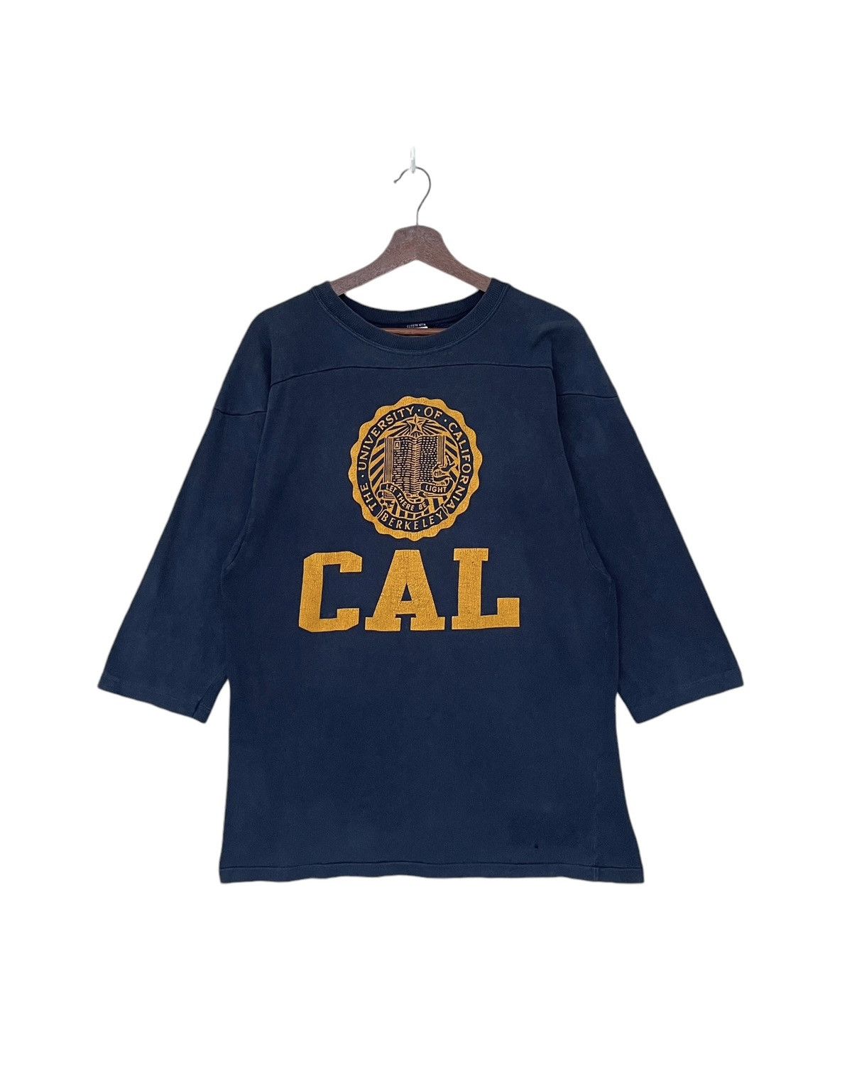Champion × Vintage Vintage Brand Champion Blue Bar T-shirt 1970s Size US L / EU 52-54 / 3 - 1 Thumbnail