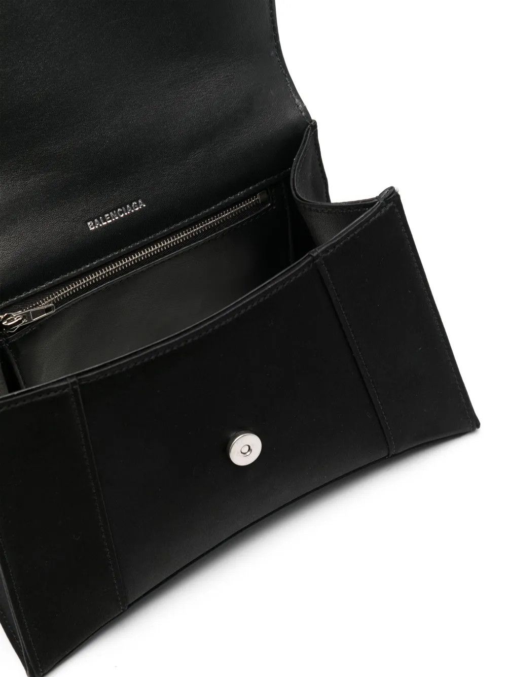Balenciaga o1tr1nto0226 Size: OS / Hourglass Small Handbag in Black Size ONE SIZE - 5 Thumbnail