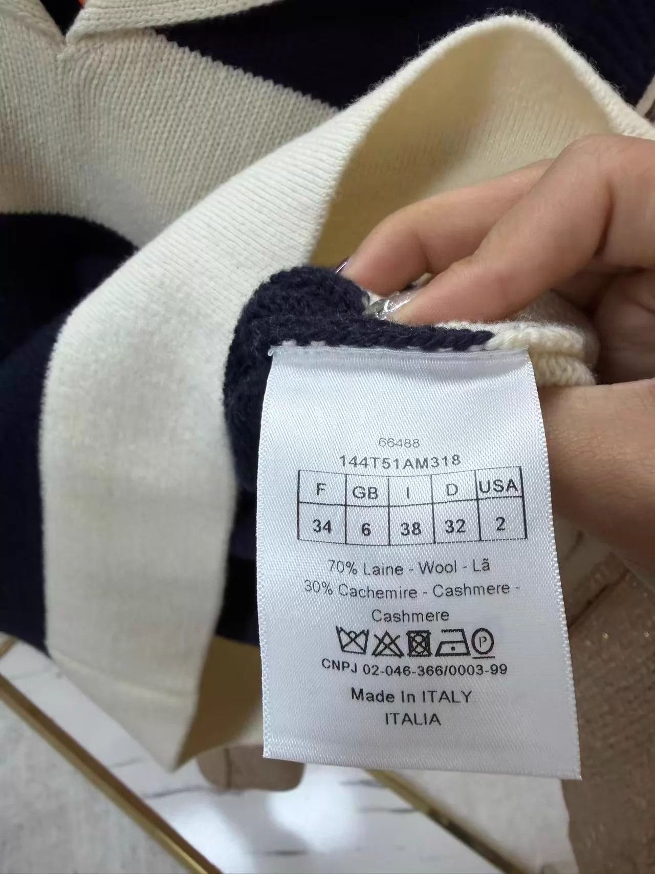 Dior Dior women's knit vest Size XS / US 0-2 / IT 36-38 - 3 Thumbnail
