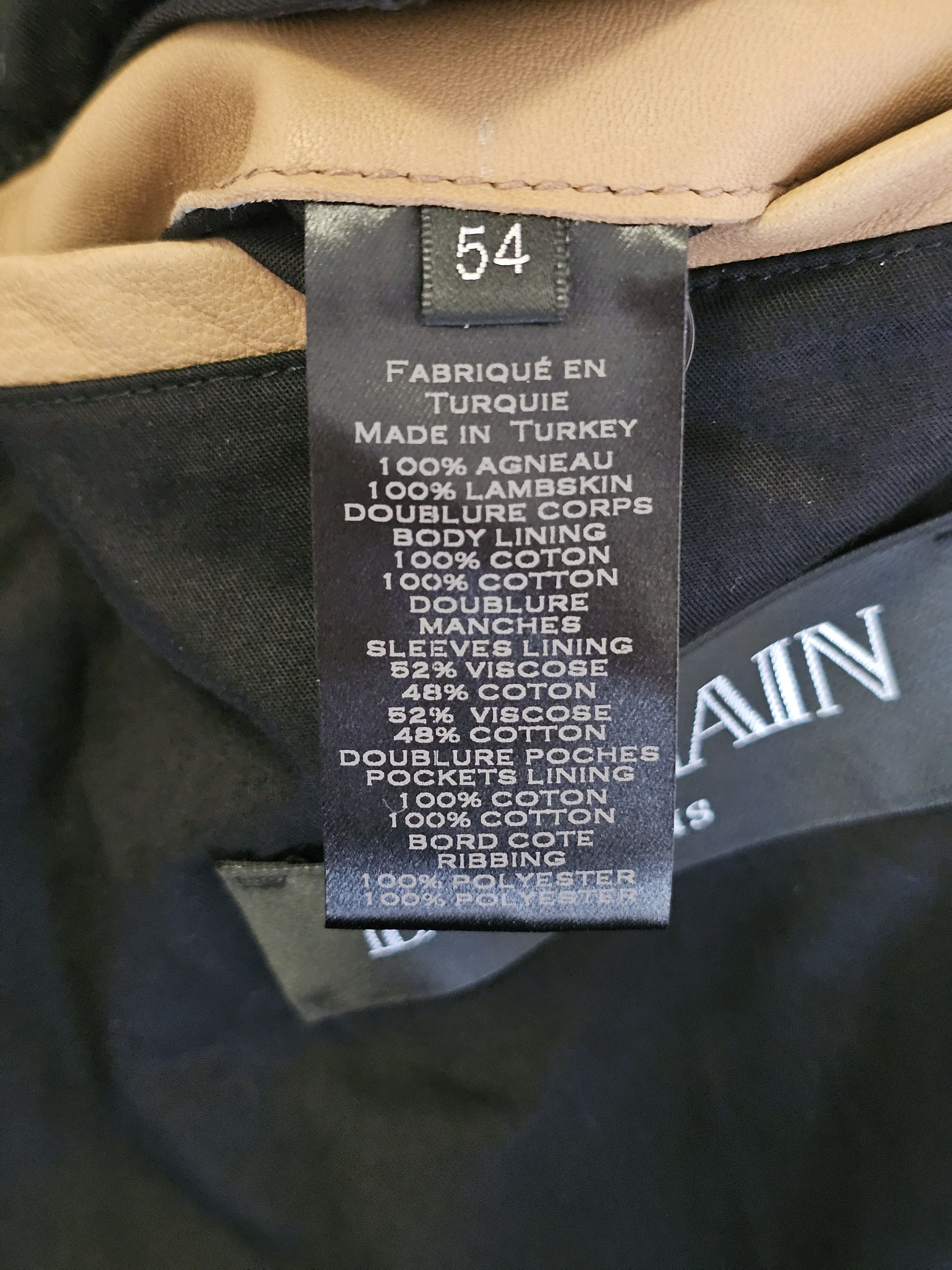 Balmain Balmain Runway Brown Hooded Biker Leather Jacket Size 54 Size US L / EU 52-54 / 3 - 6 Thumbnail