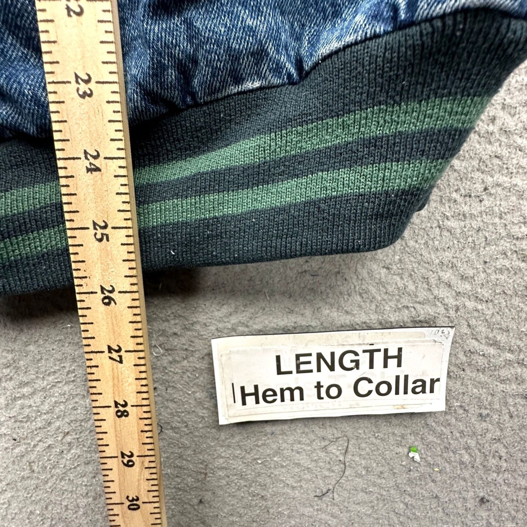 Denime VINTAGE Swingster Corvette Logo Denim Jacket Mens Medium Blue Size US 31 - 5 Thumbnail