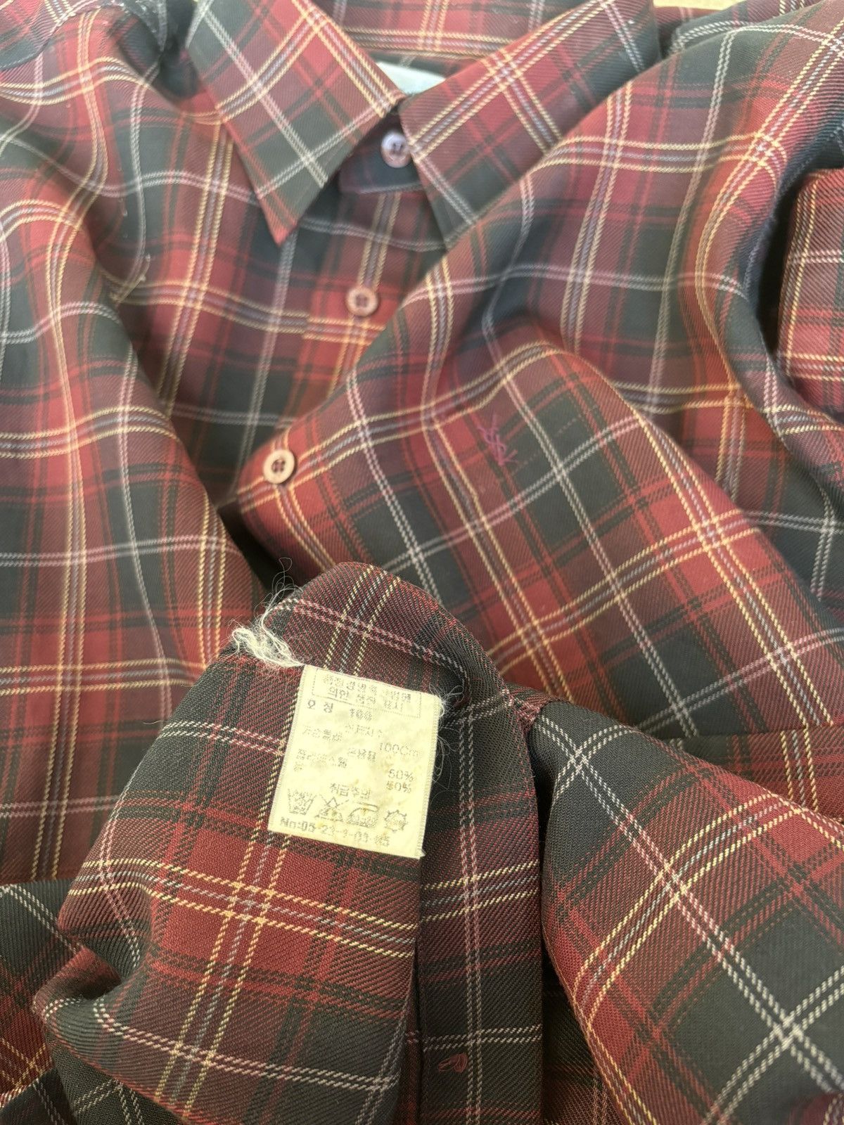 Yves Saint Laurent Yves Saint Laurent Shirt Size US L / EU 52-54 / 3 - 7 Thumbnail