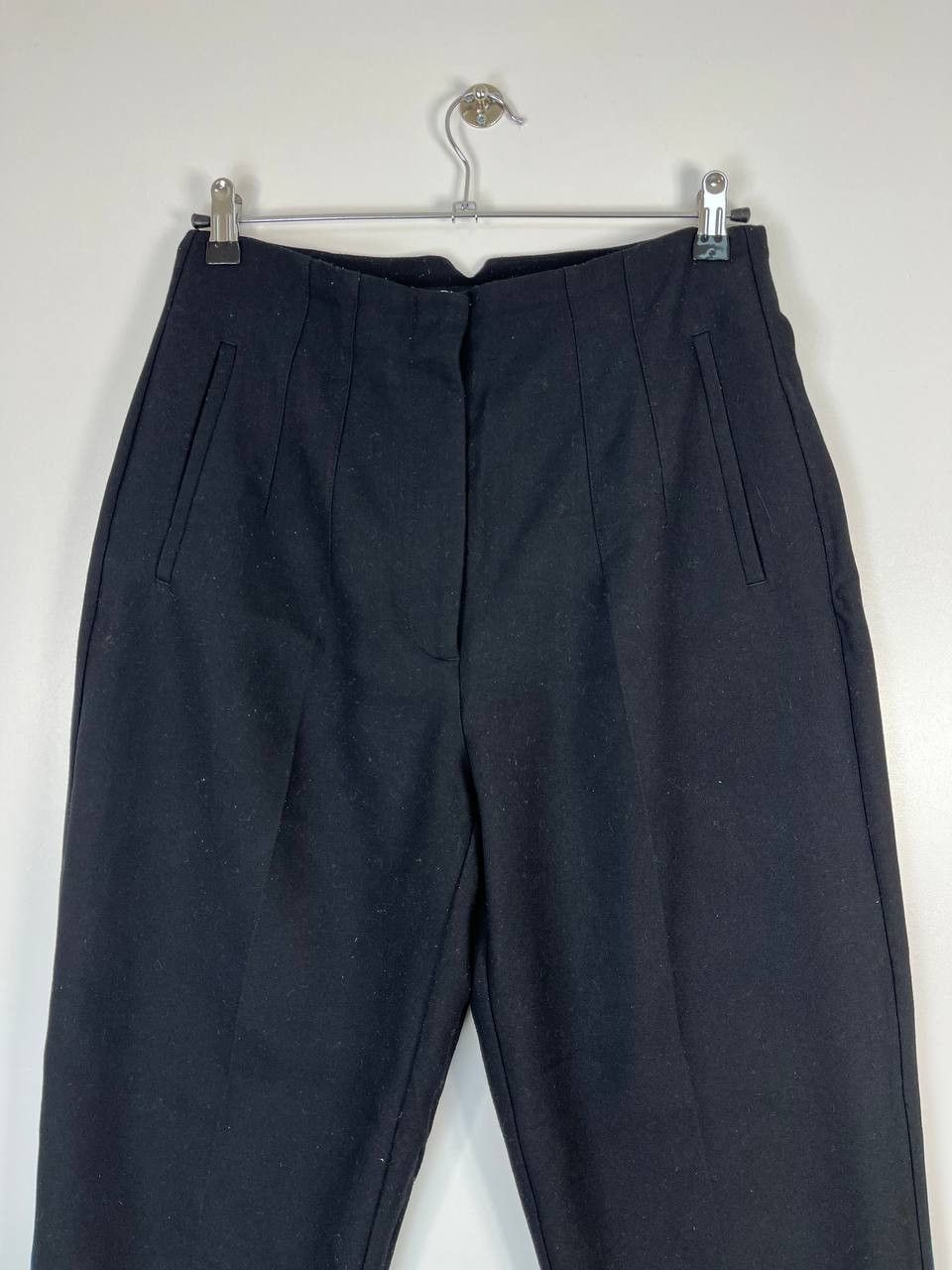 Zara Zara Black Tailored Pants Trousers Womens Size L Size 30" / US 8 / IT 44 - 2 Thumbnail