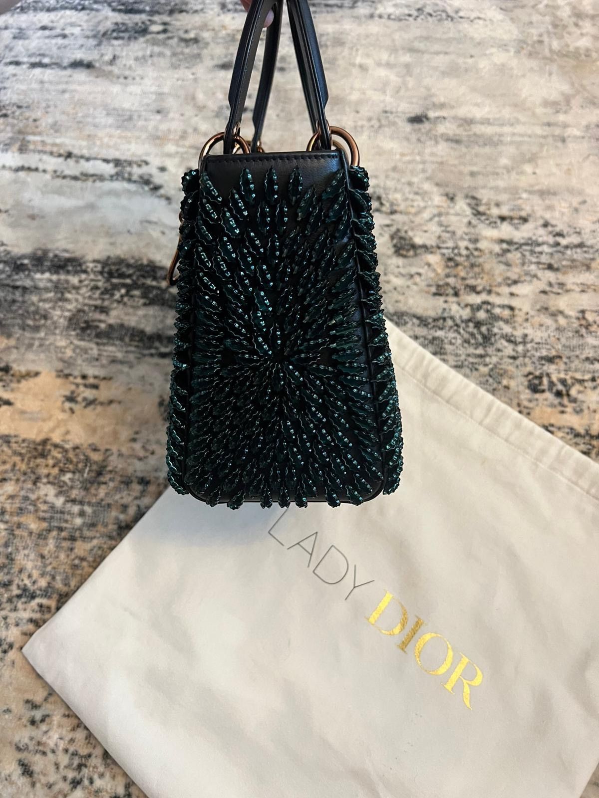 Dior Dior Lady Dior Art Chris Soal Rare Bottle Cap Bag Size ONE SIZE - 5 Thumbnail