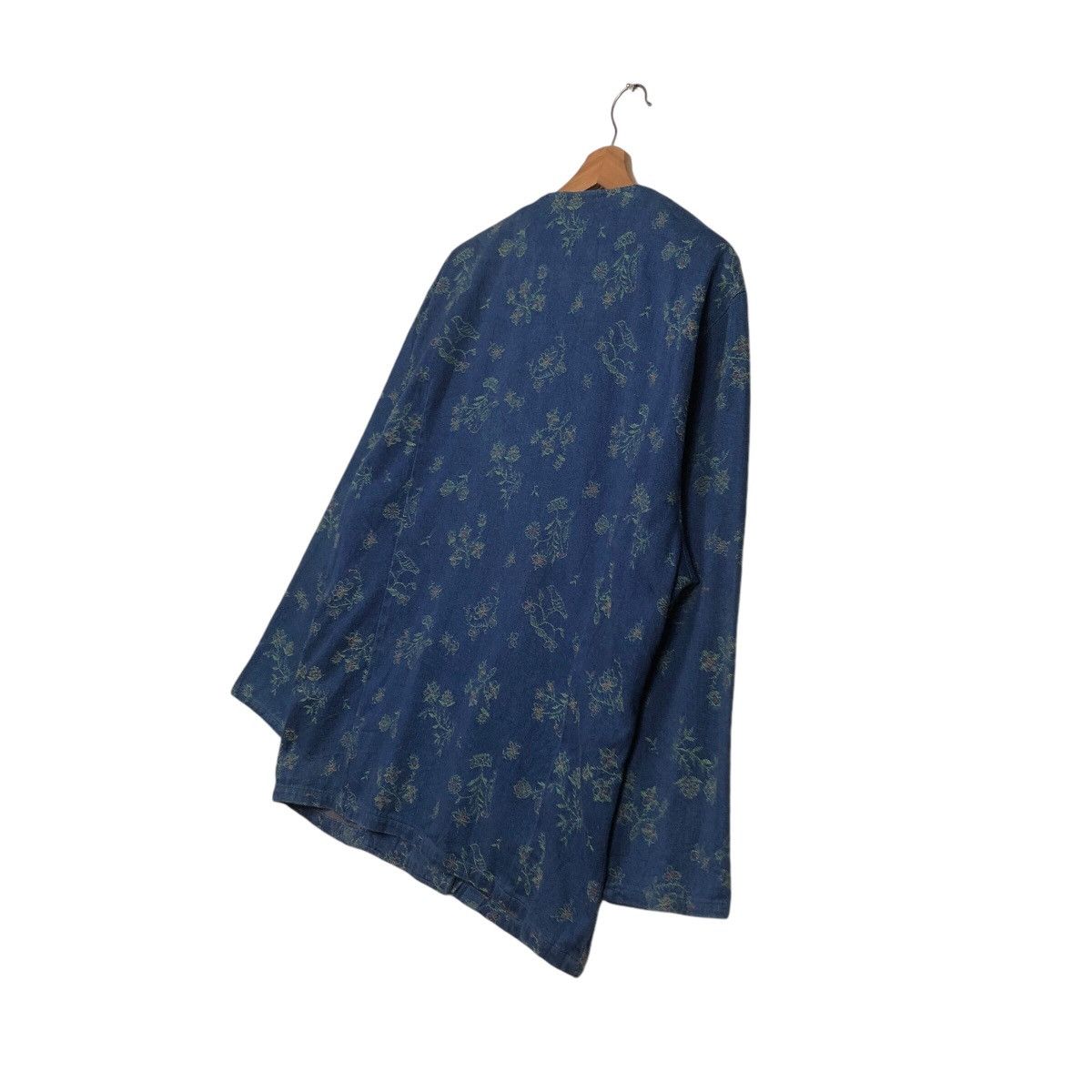 Japanese Brand 📌Vintage Indigo Denim Jacket Simple Life Size US M / EU 48-50 / 2 - 11 Thumbnail