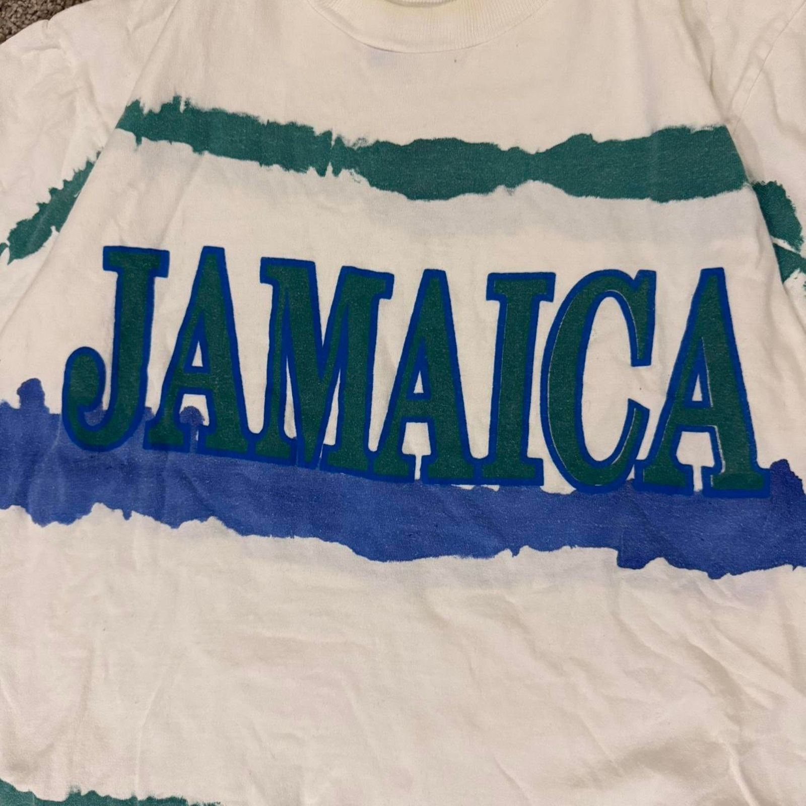 Other Vintage single stitch Jamaica Tie Dye T-Shirt Size US S / EU 44-46 / 1 - 2 Thumbnail