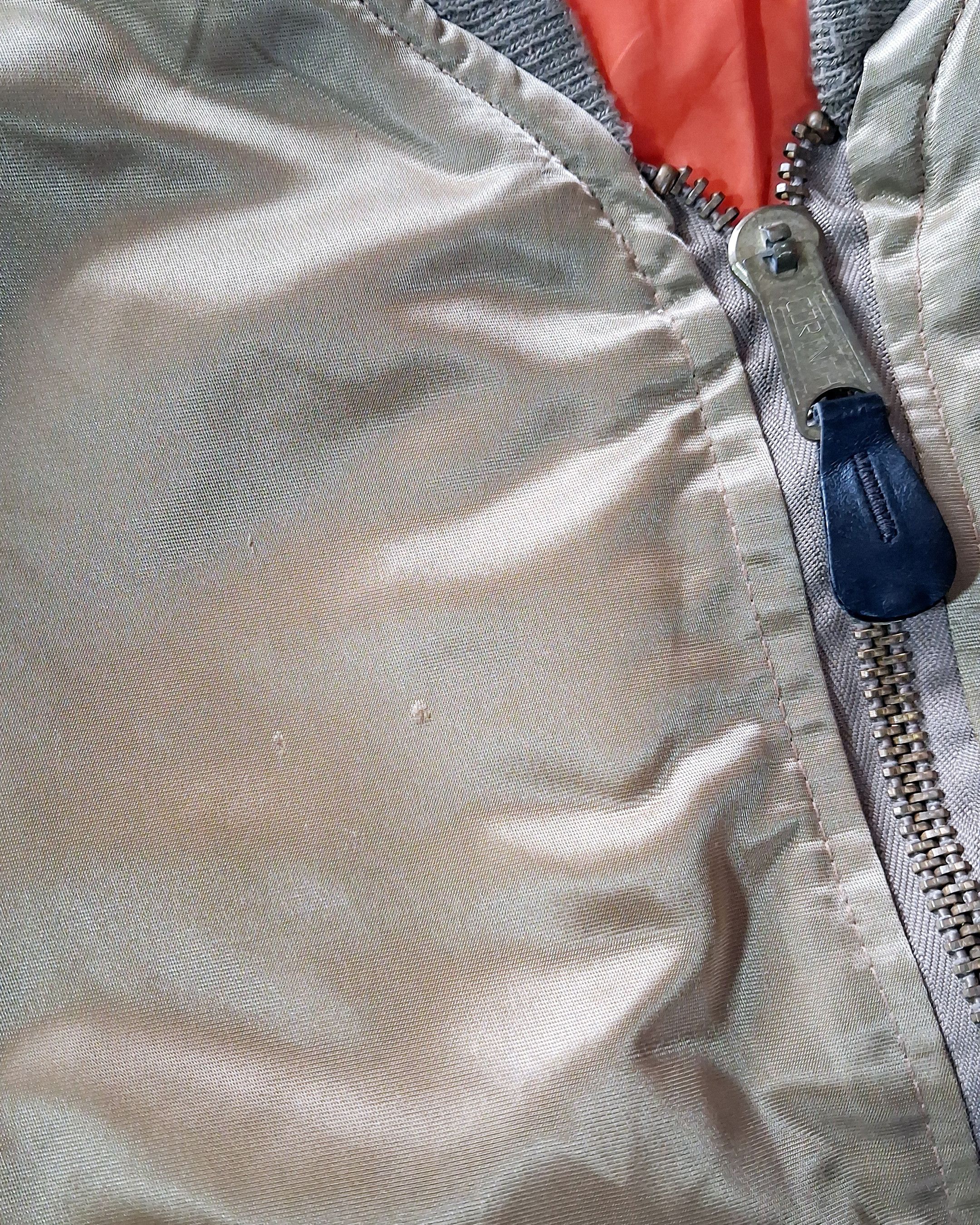 Vintage CORINTH MFG CO MA-1 MILITARY UNIFORM BOMBER JACKET Size US L / EU 52-54 / 3 - 8 Thumbnail