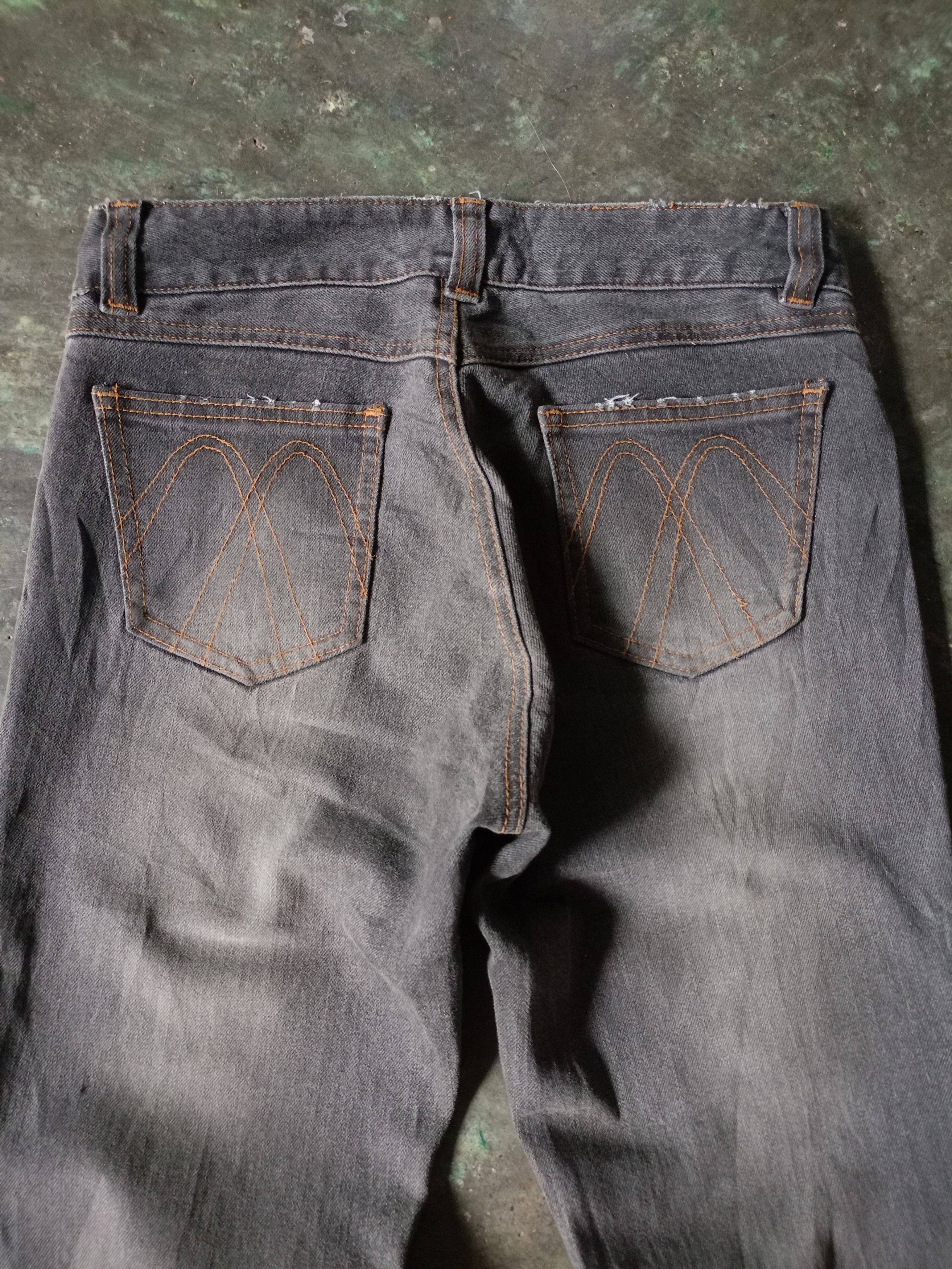 If Six Was Nine × Japanese Brand Unbrand Flared Denim pants style ifsixwasnine Size US 28 / EU 44 - 4 Thumbnail