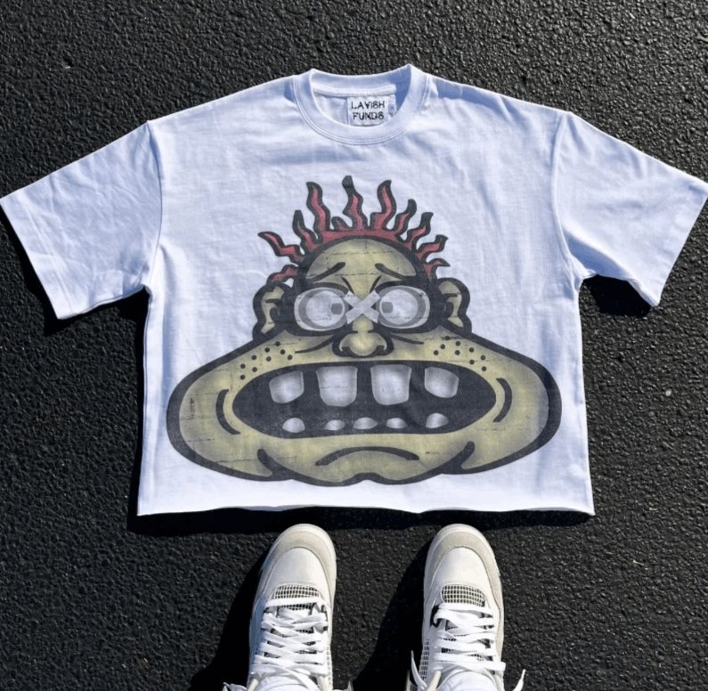Vision Streetwear pure cotton white top Punk Size US XL / EU 56 / 4 - 3 Thumbnail