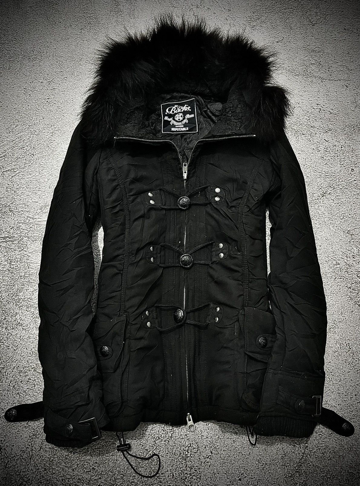 Japanese Brand Crazy Japanese Backs Bondage Seditionaries Faux Fur Jacket Size US M / EU 48-50 / 2 - 2 Thumbnail