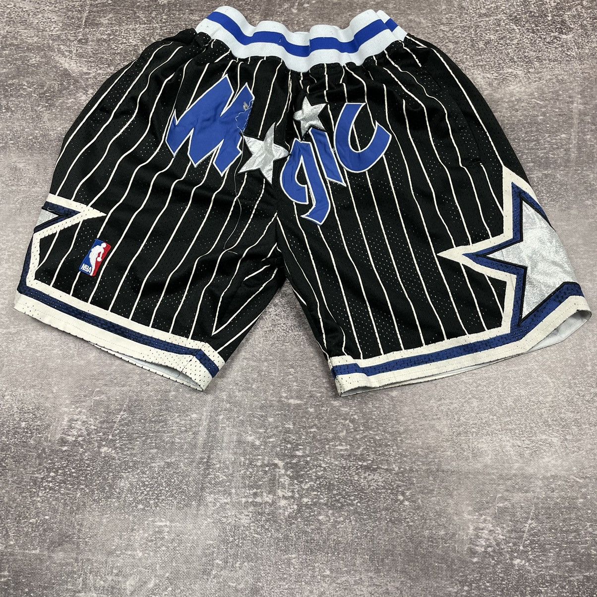 NBA Vintage Just Don NBA Orlando Magic 1992 Made in USA Shorts Size US 32 / EU 48 - 3 Thumbnail