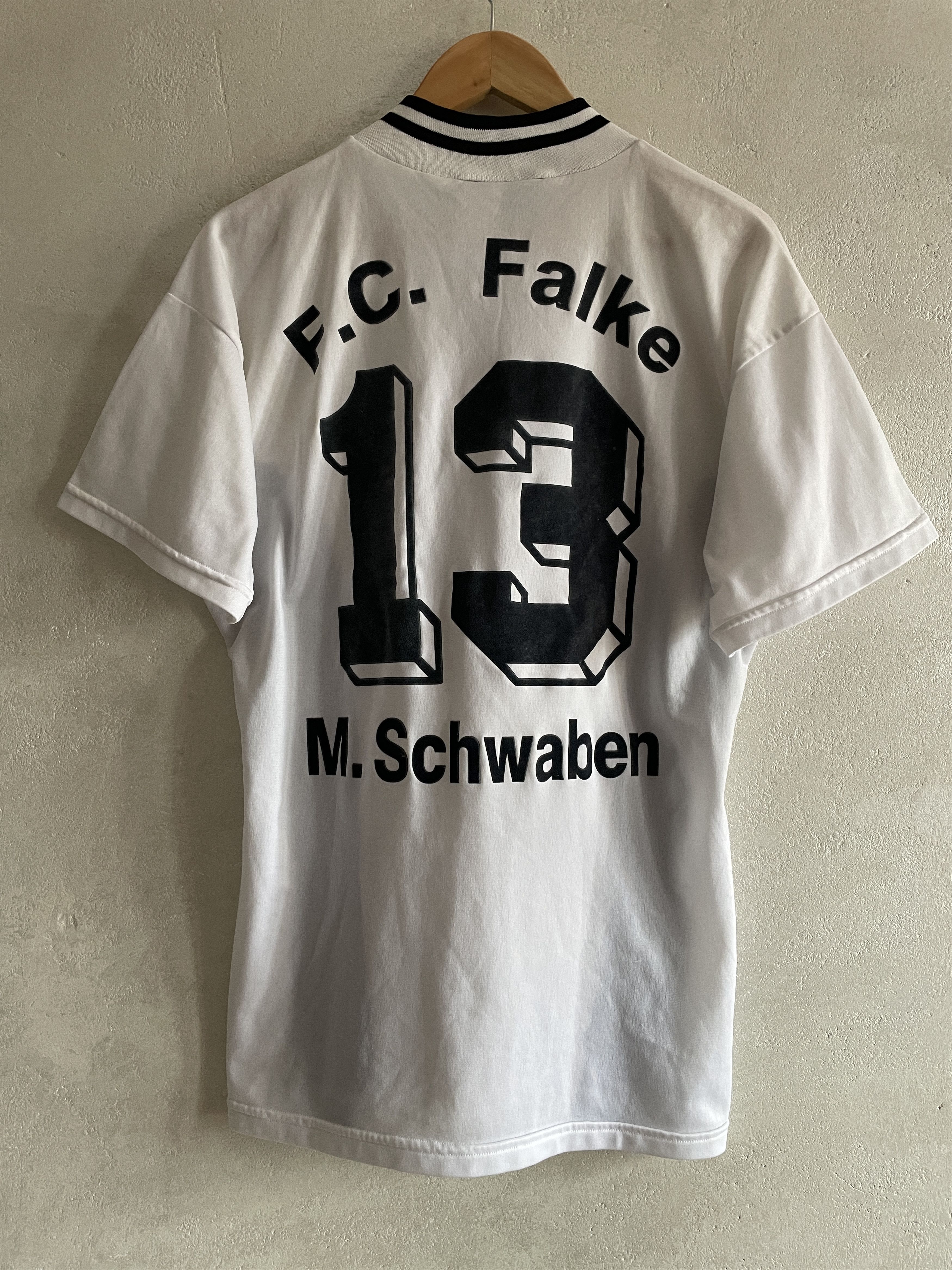 Adidas Vintage FC FALKE MARKT SCHWABEN Match Worn Shirt Jersey Size US M / EU 48-50 / 2 - 1 Thumbnail