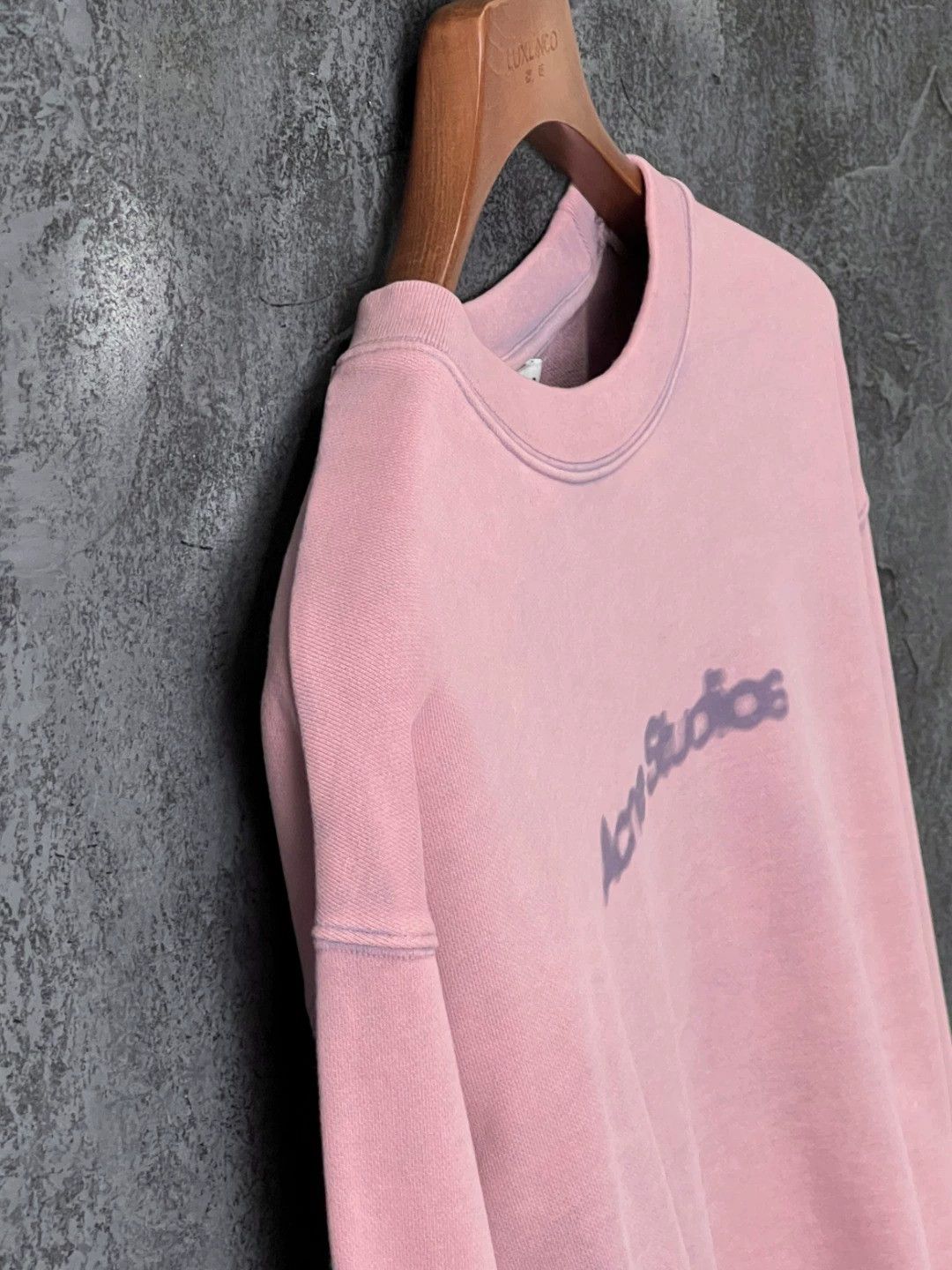 Acne Studios ACNE STUDIOS Pink Cotton Crewneck Sweatshirt Size S / US 4 / IT 40 - 6 Thumbnail