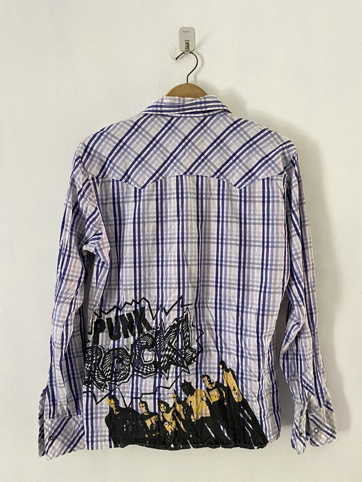 Hysteric Glamour × Japanese Brand Dictionnaire punk shirt Size US M / EU 48-50 / 2 - 2 Thumbnail