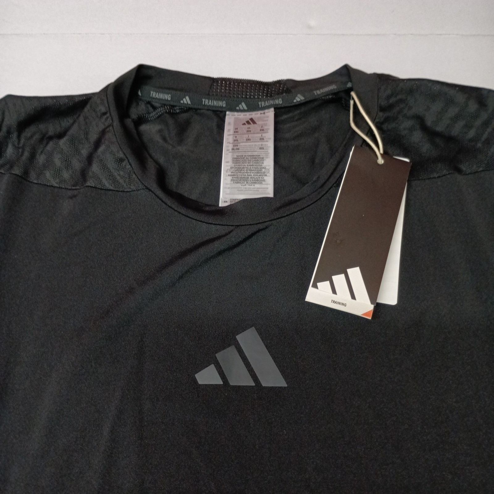 Adidas Adidas Men's Size 2XL D4T Training Tank Top Shirt Black Size US XXL / EU 58 / 5 - 2 Thumbnail